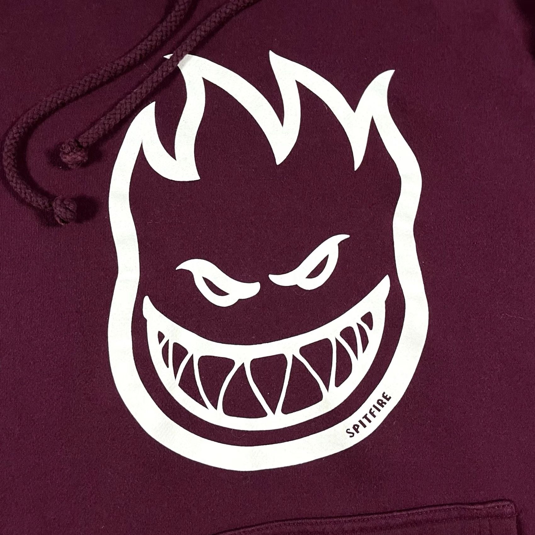 Spitfire Spitfire Hoodie Mens Small Maroon Sweatshirt Skateboards Y2K VTG Flame Graphic Sweatshirt Hoodie Size US S / EU 44-46 / 1 - 7 Thumbnail
