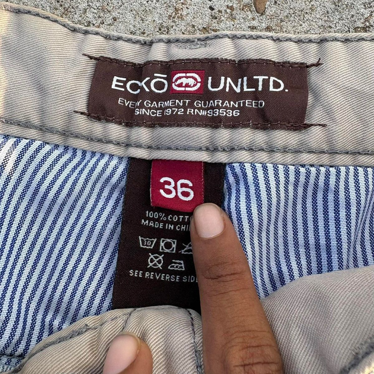 Ecko Unltd. ECKO Unltd Vintage Faded Denim Jeans Size US 38 / EU 54 - 7 Thumbnail