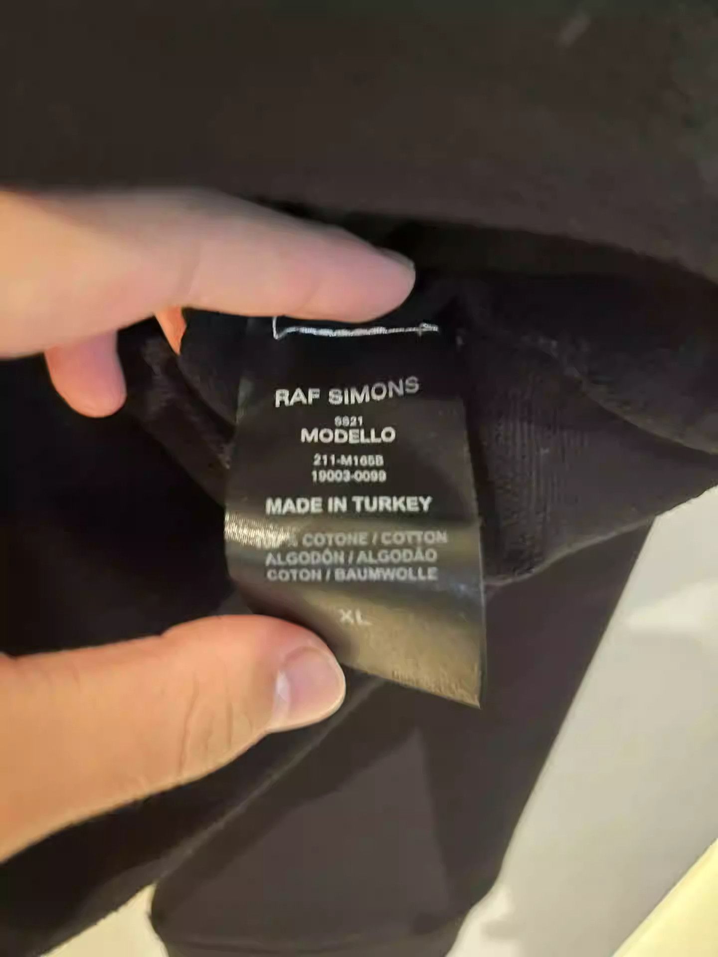Raf Simons Raf Simons 20/21ss Modello-2505 Size US XL / EU 56 / 4 - 4 Thumbnail