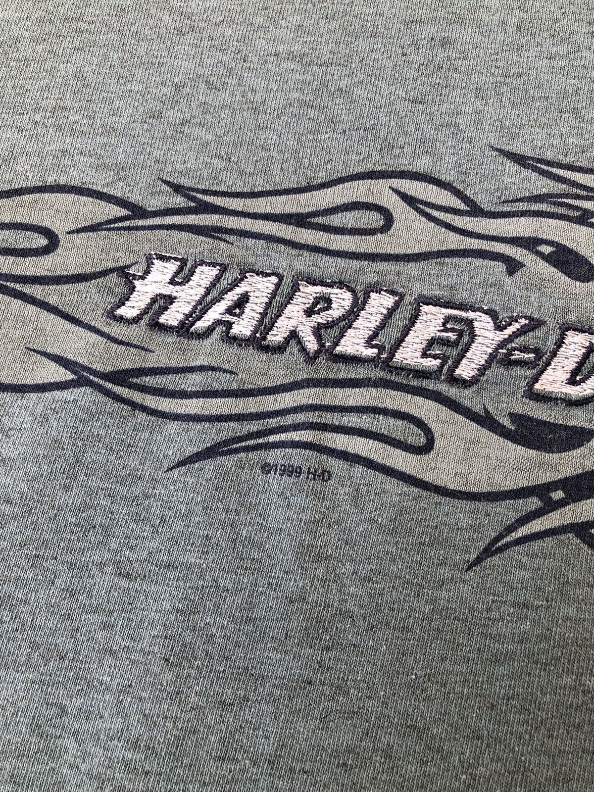 Other 1997 Vintage Harley Davidson Flame Logo Longsleeve Tee Size US L / EU 52-54 / 3 - 8 Thumbnail