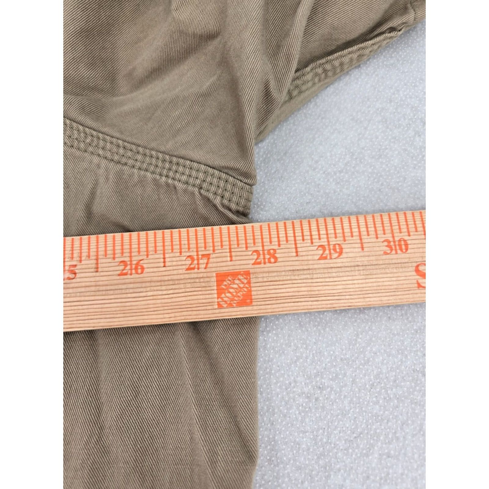 Vintage Boulder Creek Shirt 2XLT Beige Cotton Polyester Canvas Button-Up Button Up Mens | 2XLT Tall | Beige | Casual Workwear Outdoors Outdoors? Size US XXL / EU 58 / 5 - 6 Thumbnail
