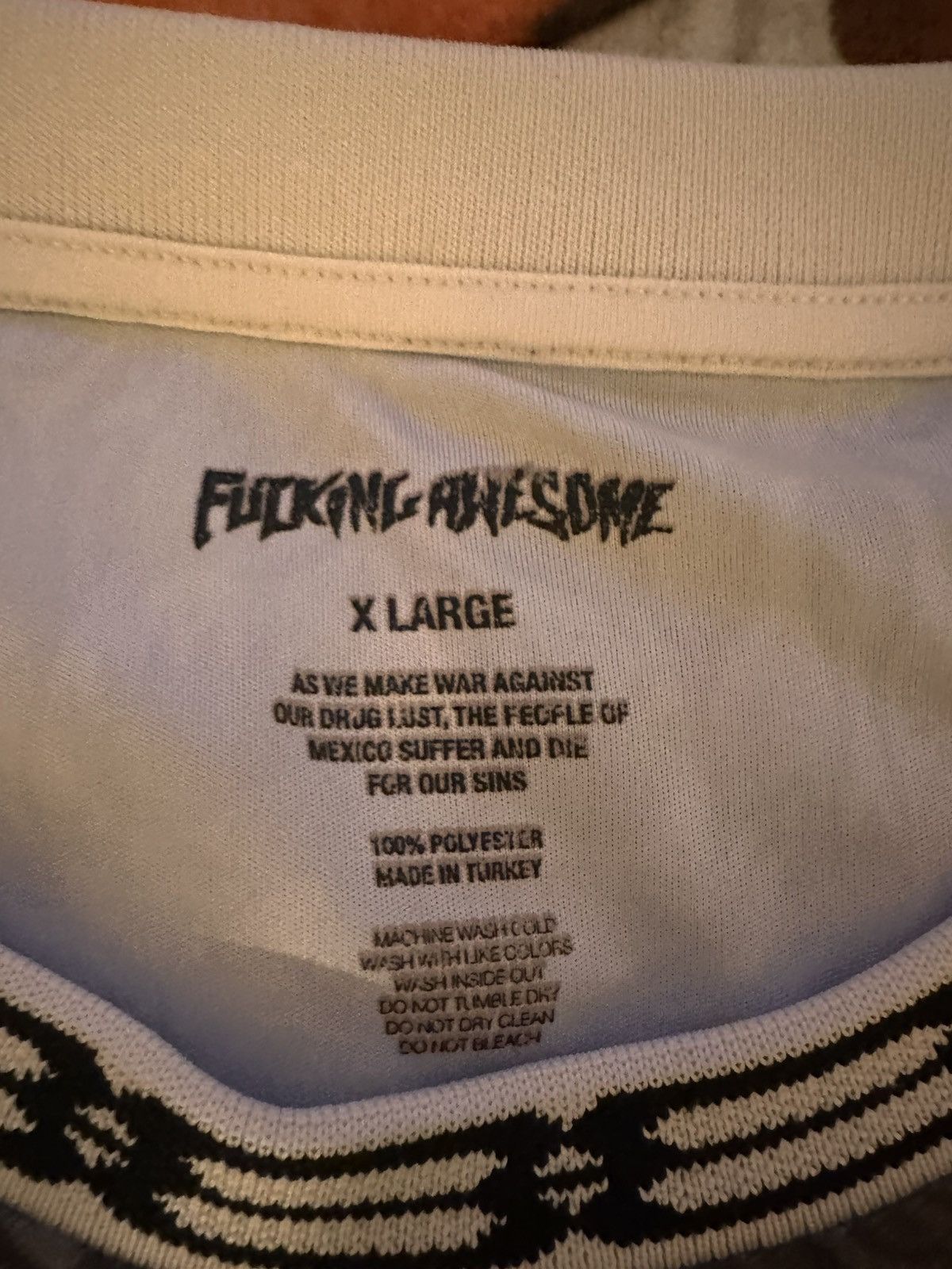 Fucking Awesome Fucking Awesome Soccer Jersey Size US XL / EU 56 / 4 - 3 Thumbnail