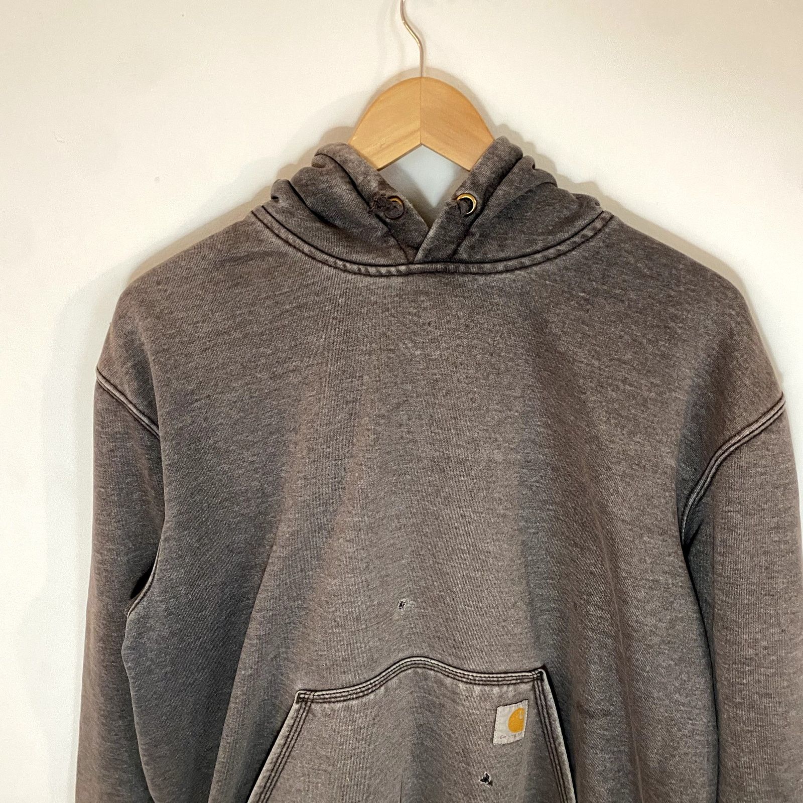 Carhartt × Vintage Carhartt Y2K Sun Faded Hoodie Sweatshirt Size US L / EU 52-54 / 3 - 3 Thumbnail