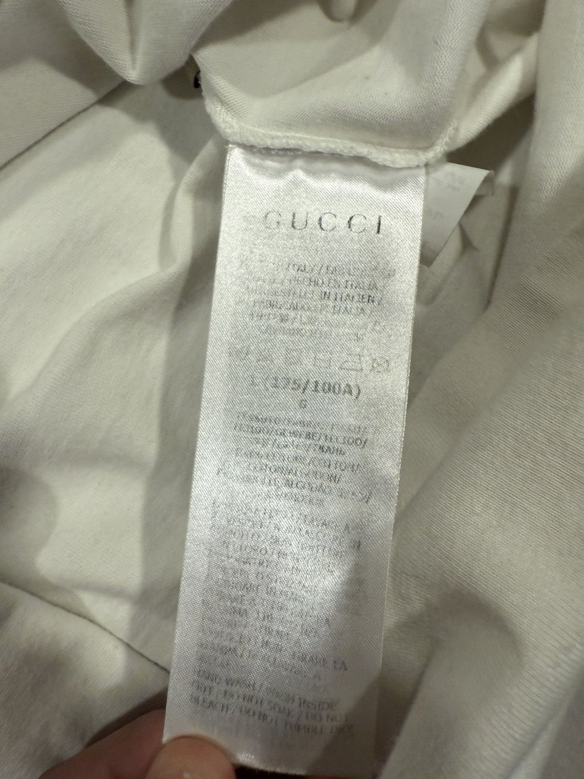 Gucci gucci box logo t shirt Size US XL / EU 56 / 4 - 8 Thumbnail