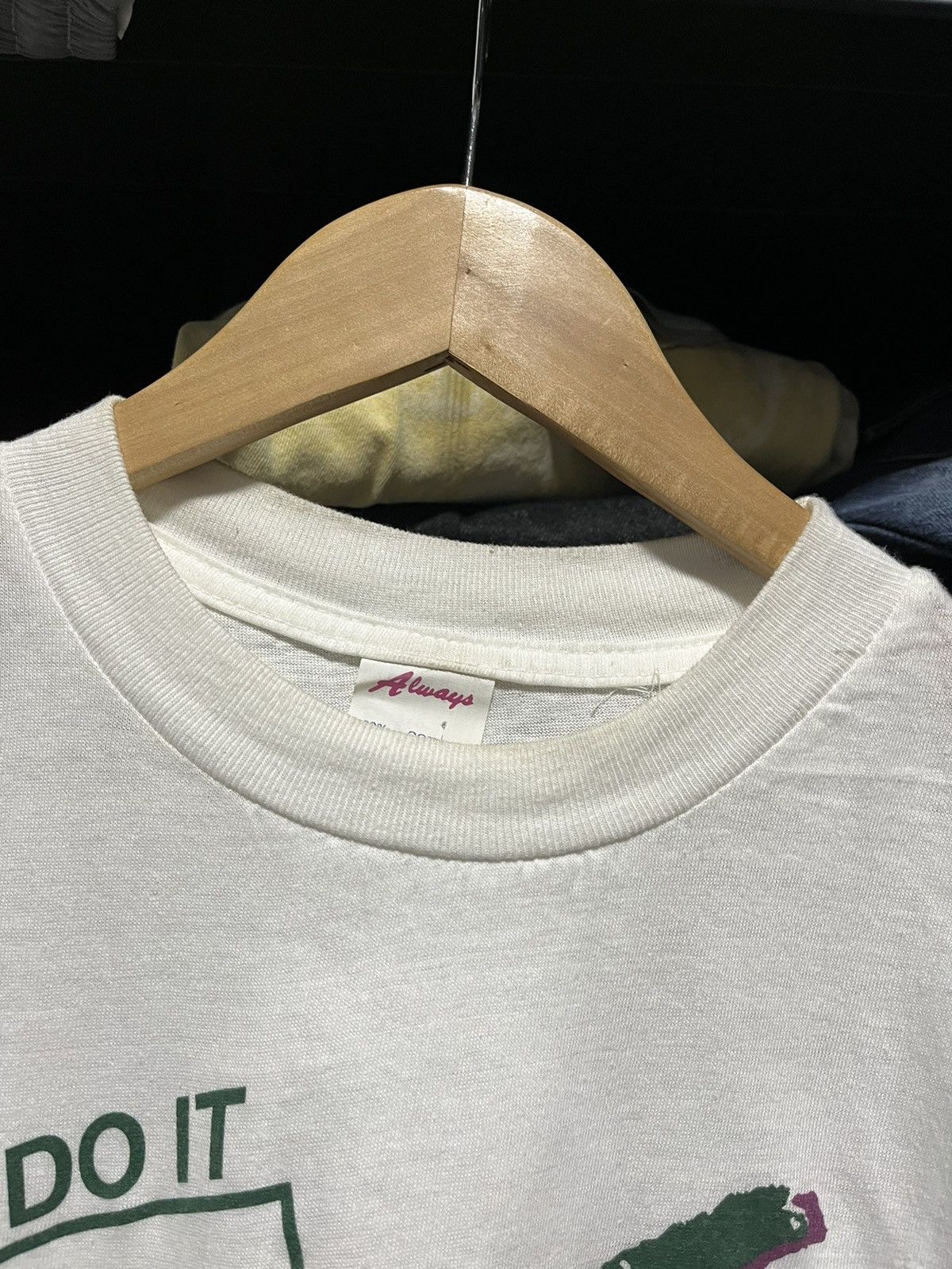 Nike × Vintage Crazy Vintage 90s Nike Swoosh Tee Bootleg Skater Essential Size US L / EU 52-54 / 3 - 5 Thumbnail