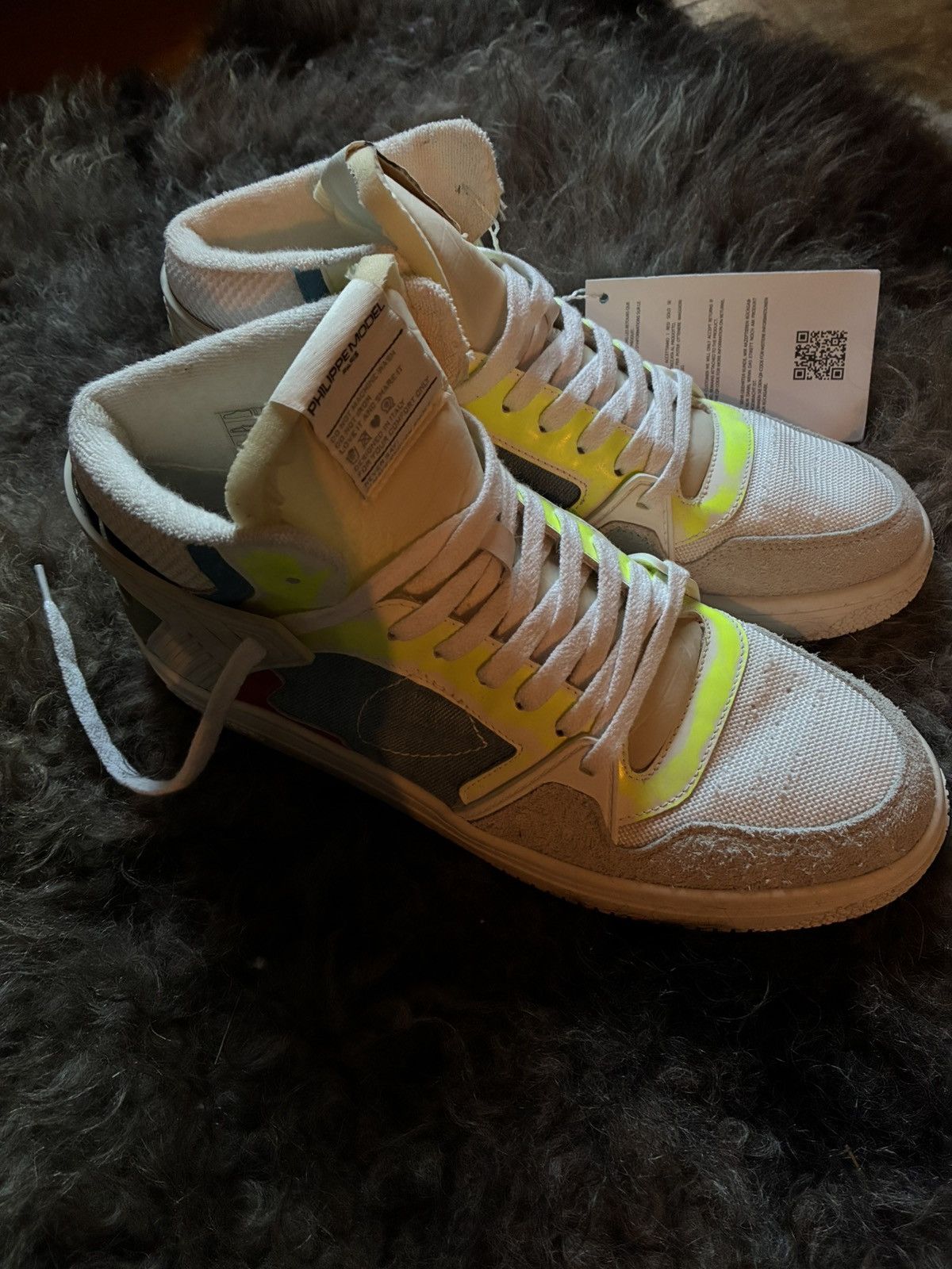 Philippe Model Philipe Model Paris Le Grande Lace-Up Sneakers Size US 10 / EU 43 - 2 Thumbnail