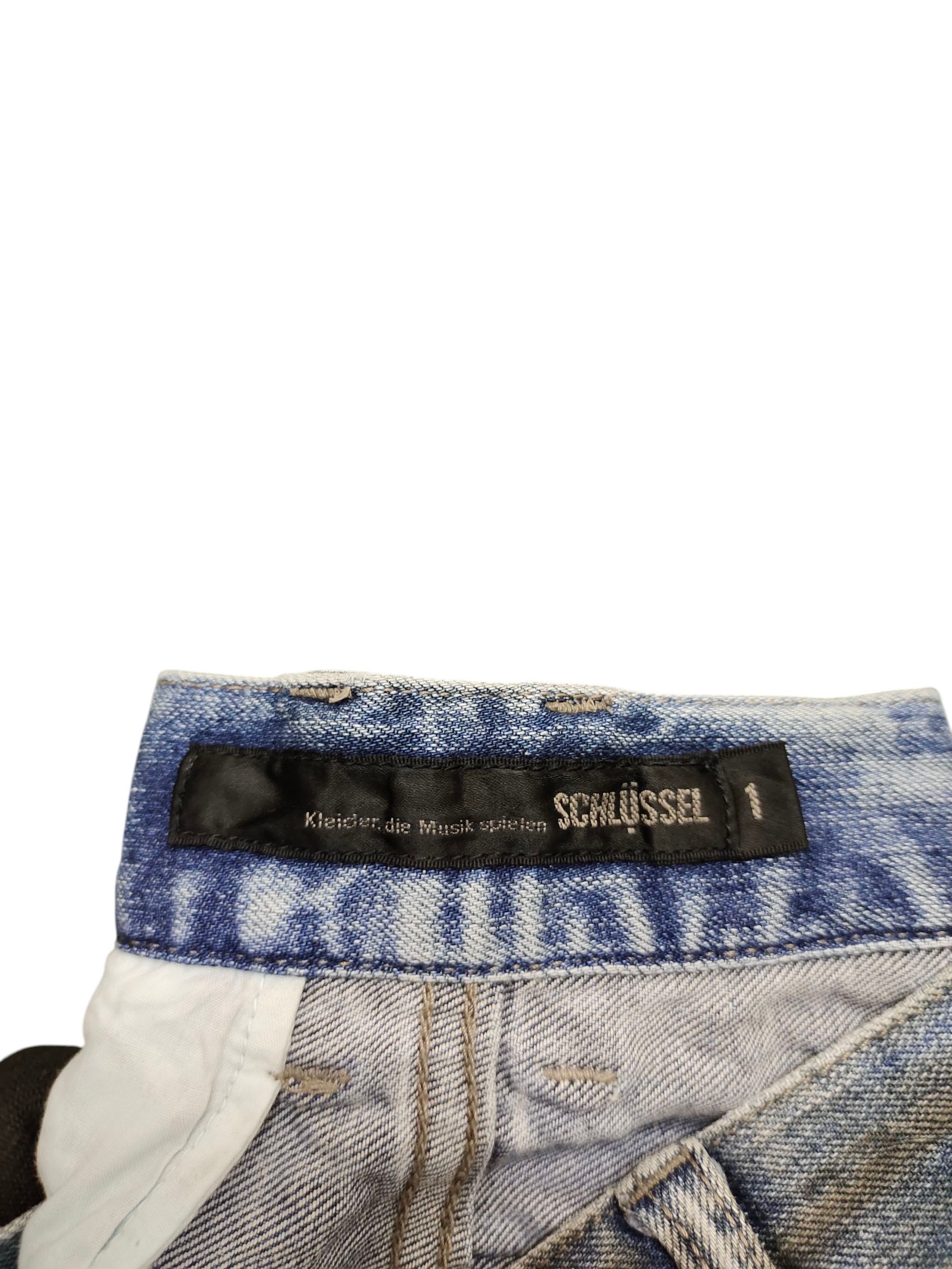 Schlussel Japanese Brand Schlussel Clawmark Distress Faded Jeans Size US 28 / EU 44 - 12 Thumbnail