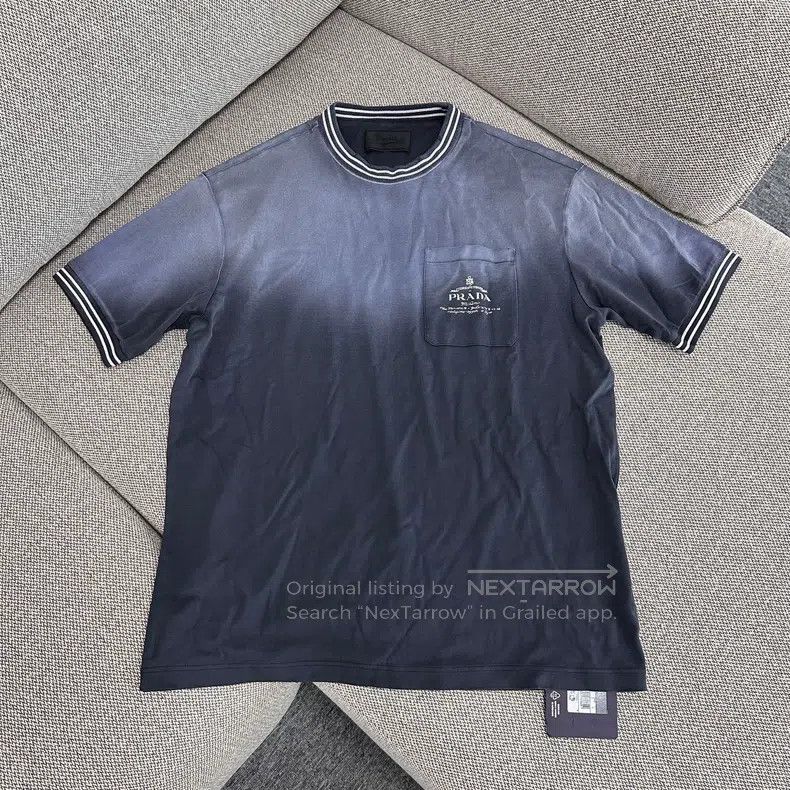 Prada Prada FW24 logo cotton short sleeves Size US L / EU 52-54 / 3 - 1 Thumbnail