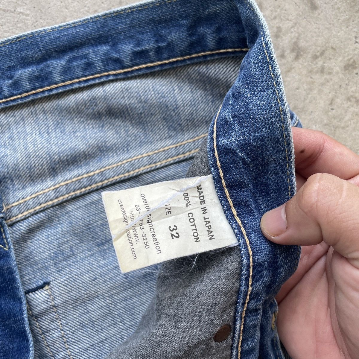 Japanese Brand Vintage Japanese Selvedge Jeans Distressed Pants Faded W30 Size US 32 / EU 48 - 8 Thumbnail