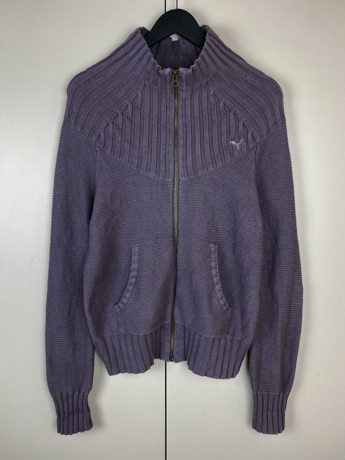 Puma Avant Garde Puma Knit Zip Sweater Japanese Style y2k Size M / US 6-8 / IT 42-44 - 2 Thumbnail