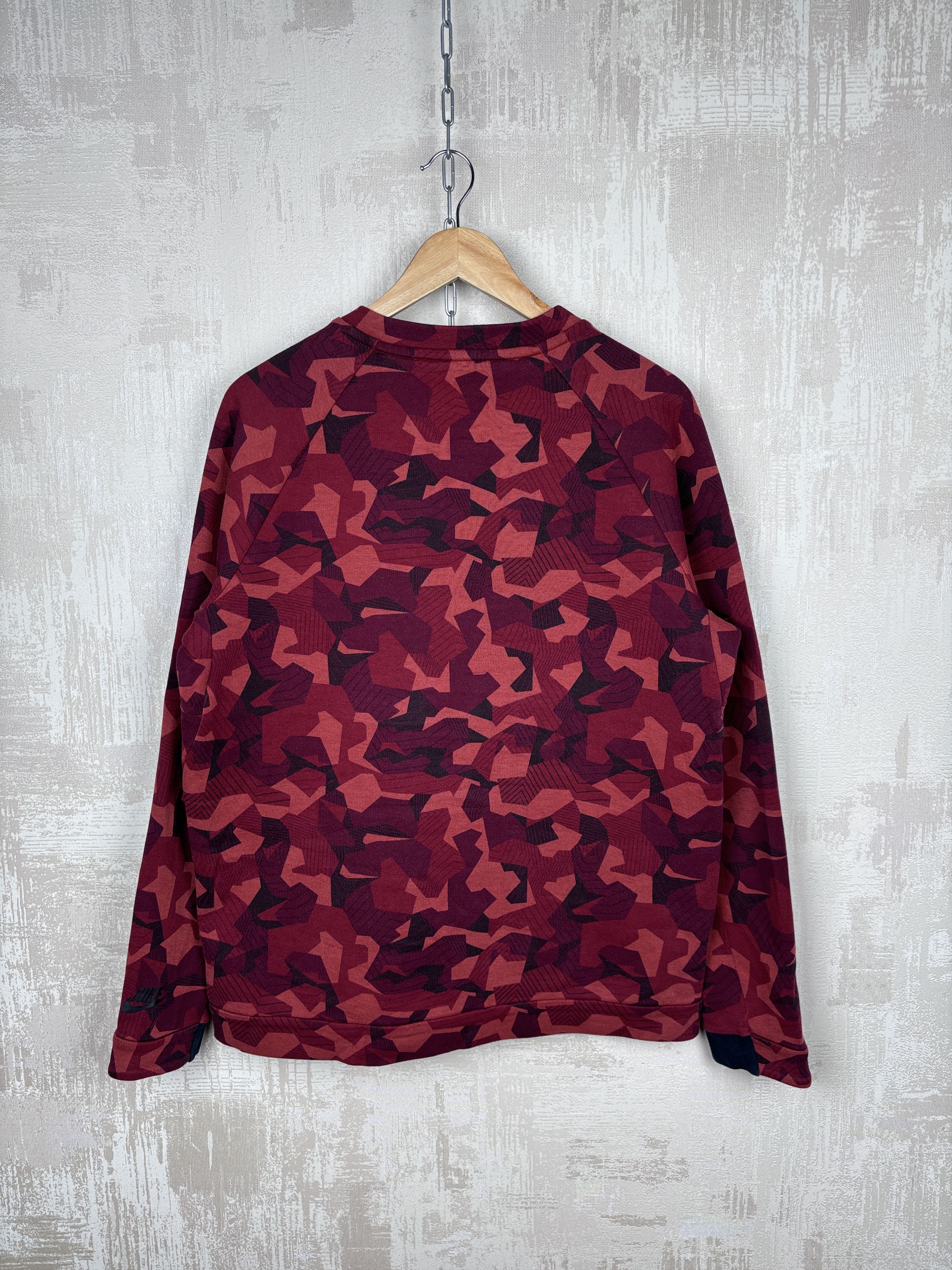 Nike Nike Tech Fleece Camo Camouflage Crew Sweatshirt Size US M / EU 48-50 / 2 - 19 Thumbnail