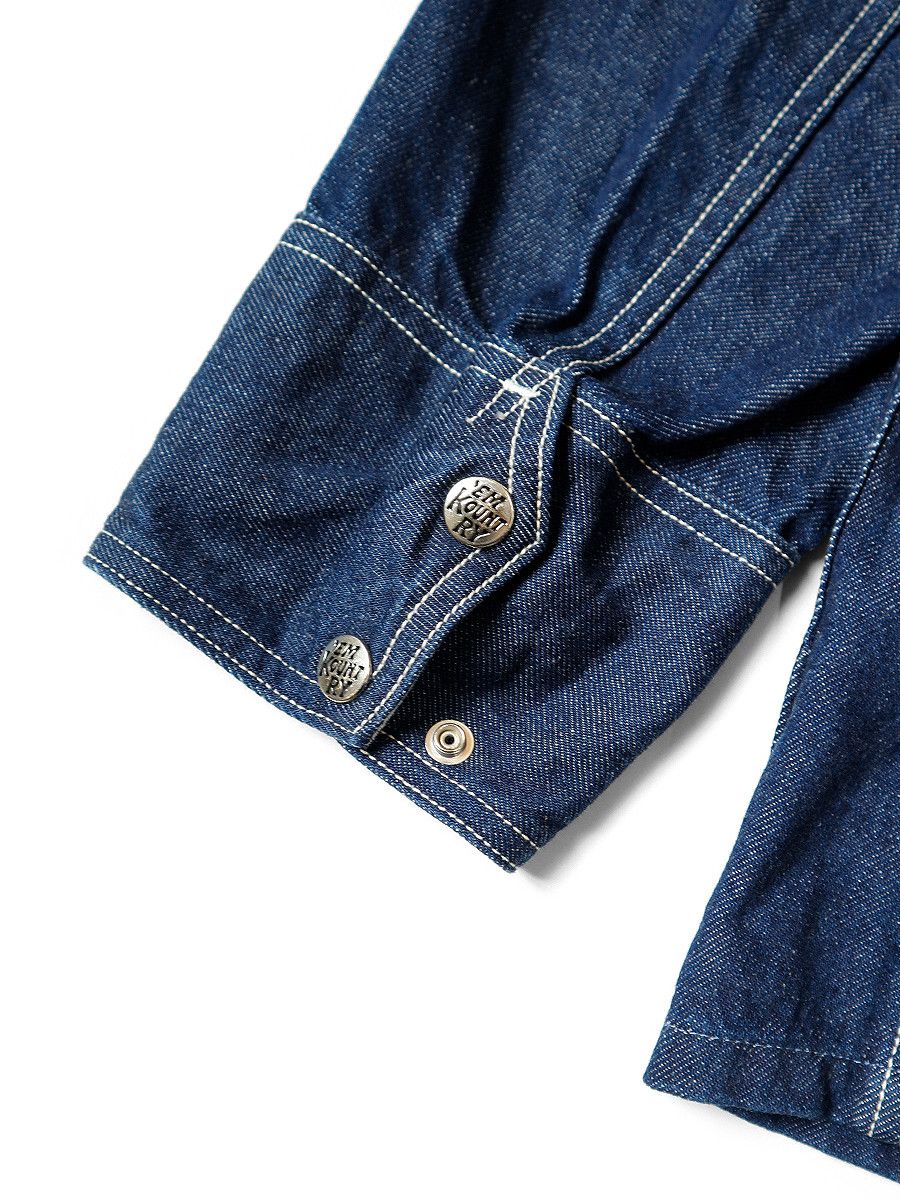 Kapital kapital 11.5oz denim ZIPPER coverall jacket Size US M / EU 48-50 / 2 - 9 Thumbnail