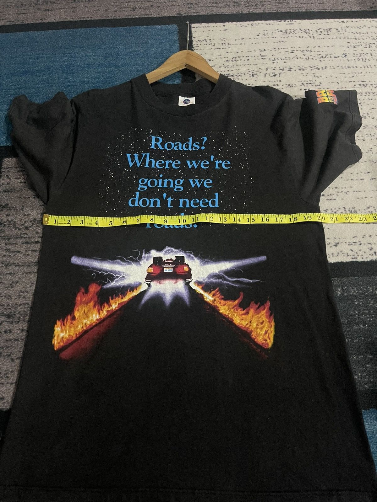 Universal Studios Vintage 90’s Back To The Future Movie Promo T-Shirt Size US L / EU 52-54 / 3 - 13 Thumbnail