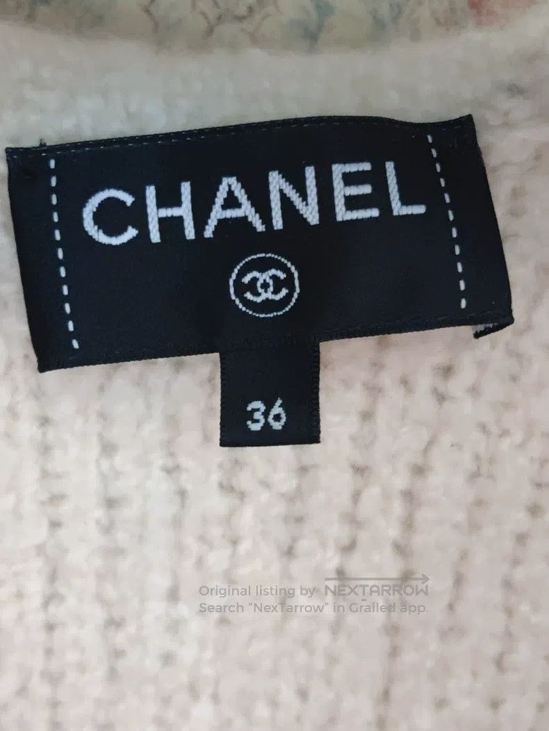 Chanel Chanel 24k wood-ear knitted sweater Size XS / US 0-2 / IT 36-38 - 6 Thumbnail