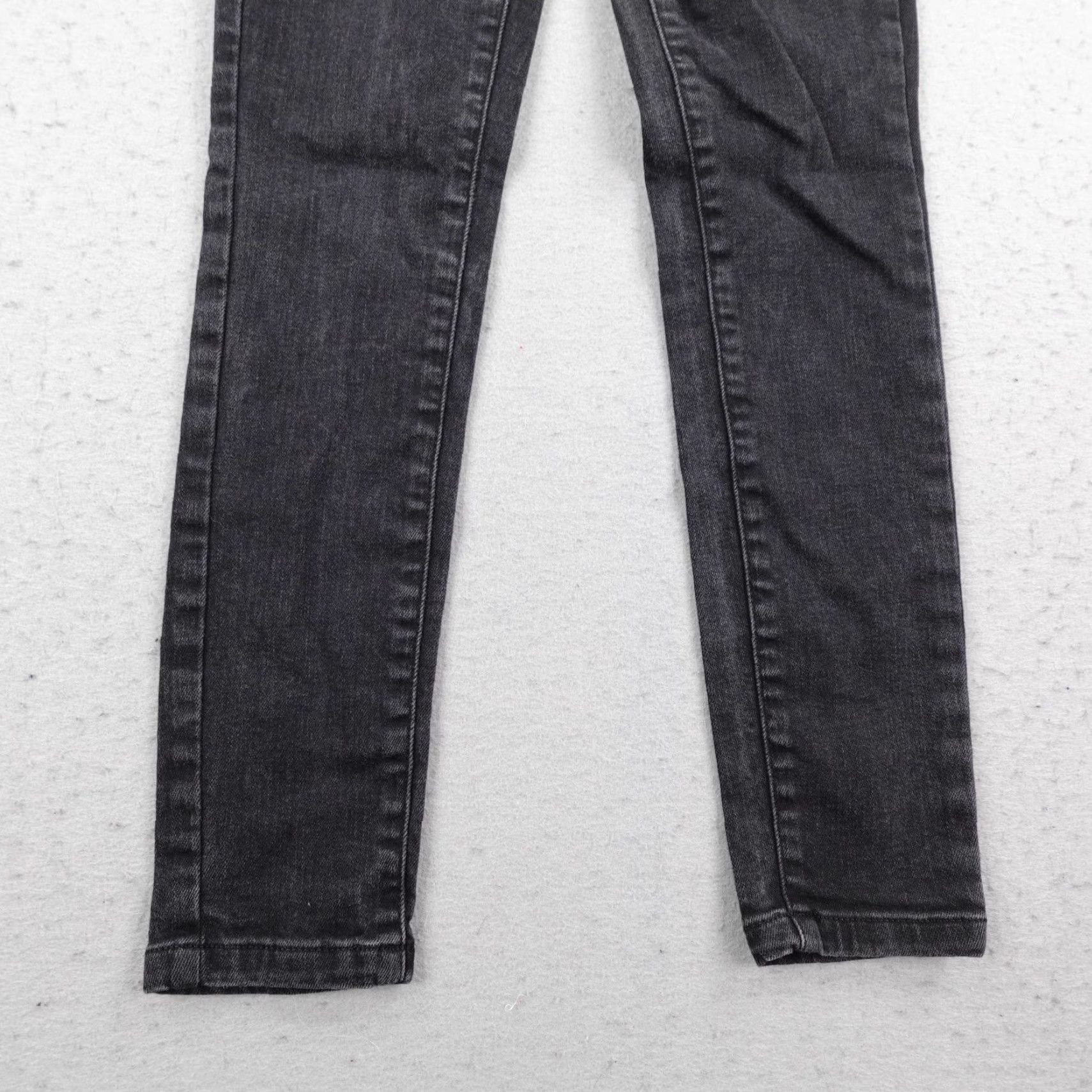 Vintage Free People Jeans Women 28 Black High Rise Jayde Skinny We The Free Dark Shadows Size 28" / US 6 / IT 42 - 3 Thumbnail