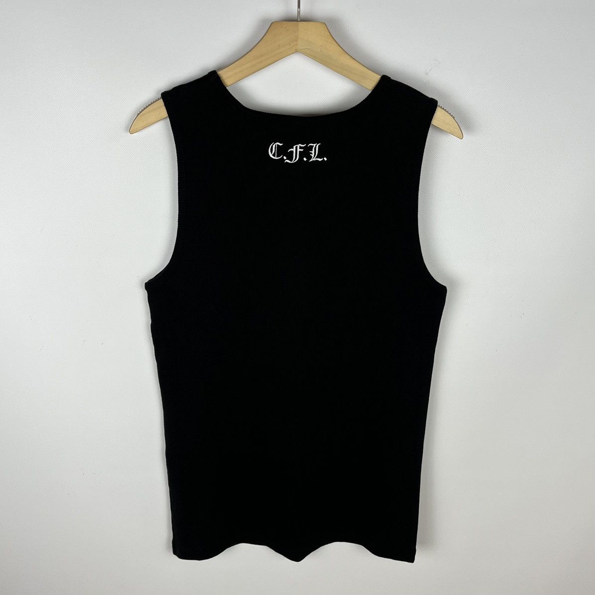 Vintage Vintage Choppers biker embroidered logo rare tank top 90’s Size US L / EU 52-54 / 3 - 6 Thumbnail