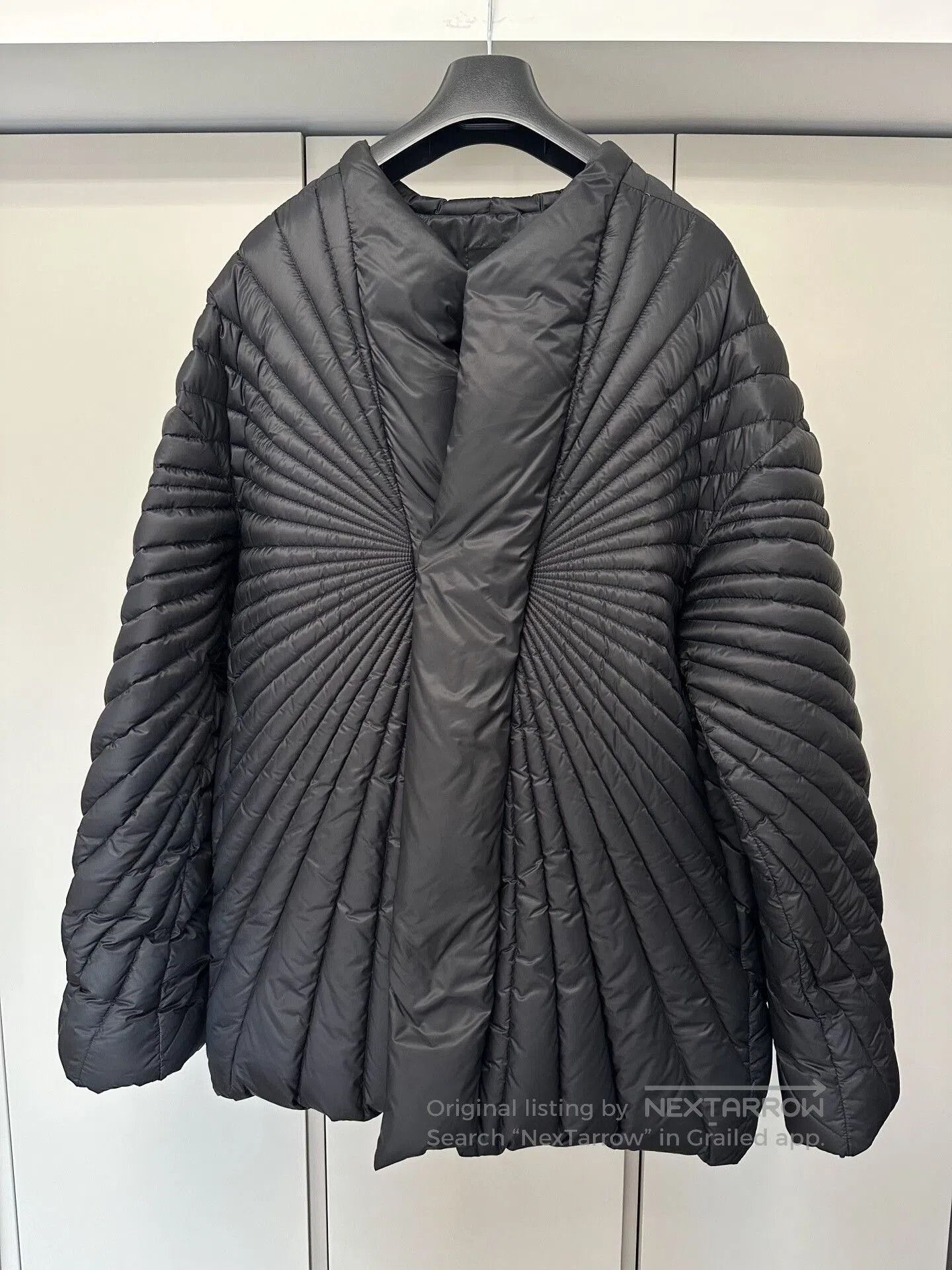 Moncler rick owens x moncler black down jacket. Size US L / EU 52-54 / 3 - 1 Thumbnail