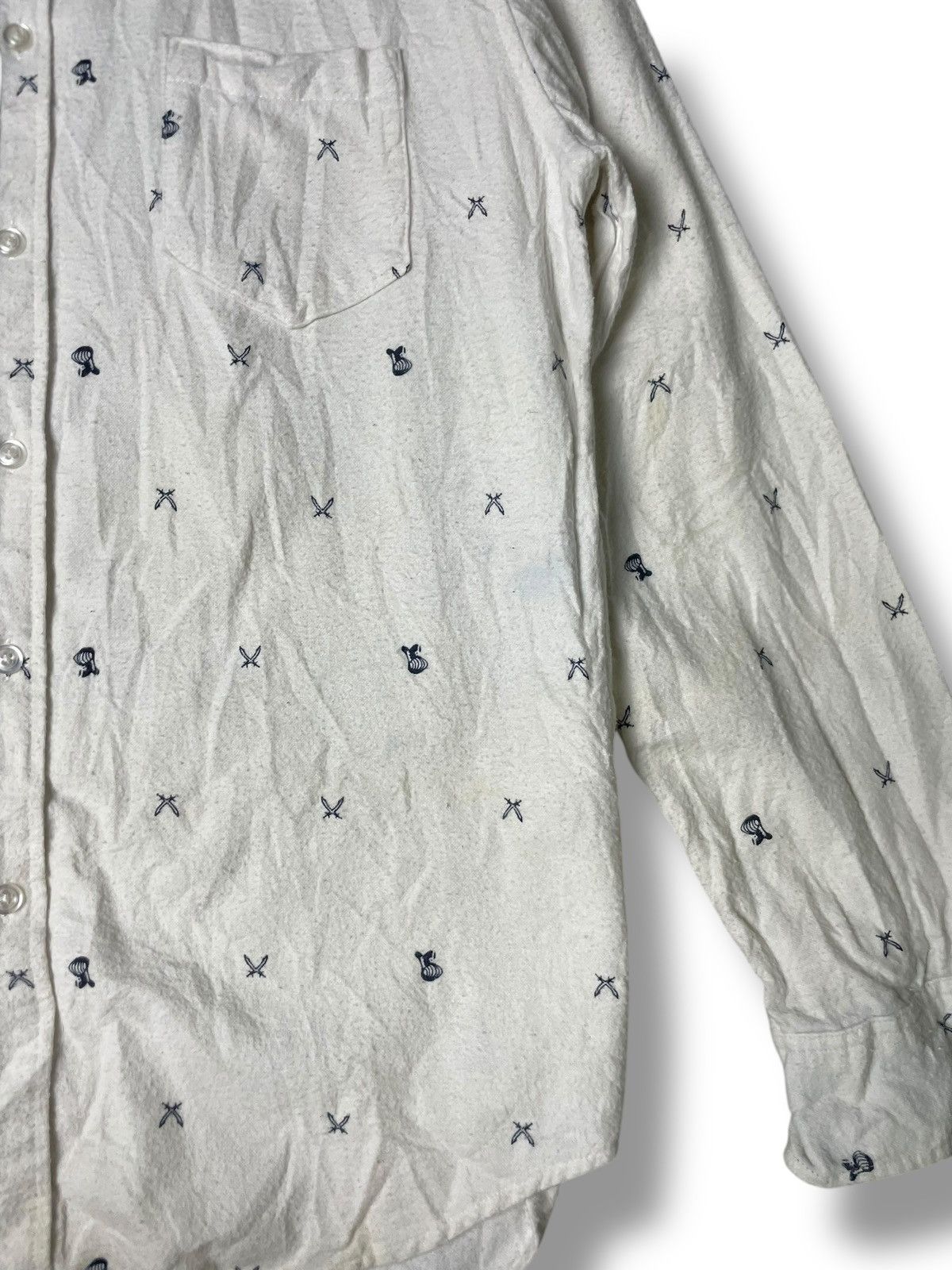 Vintage × semanticdesign Semantic Design Button Ups Shirt (51) Size US M / EU 48-50 / 2 - 5 Thumbnail