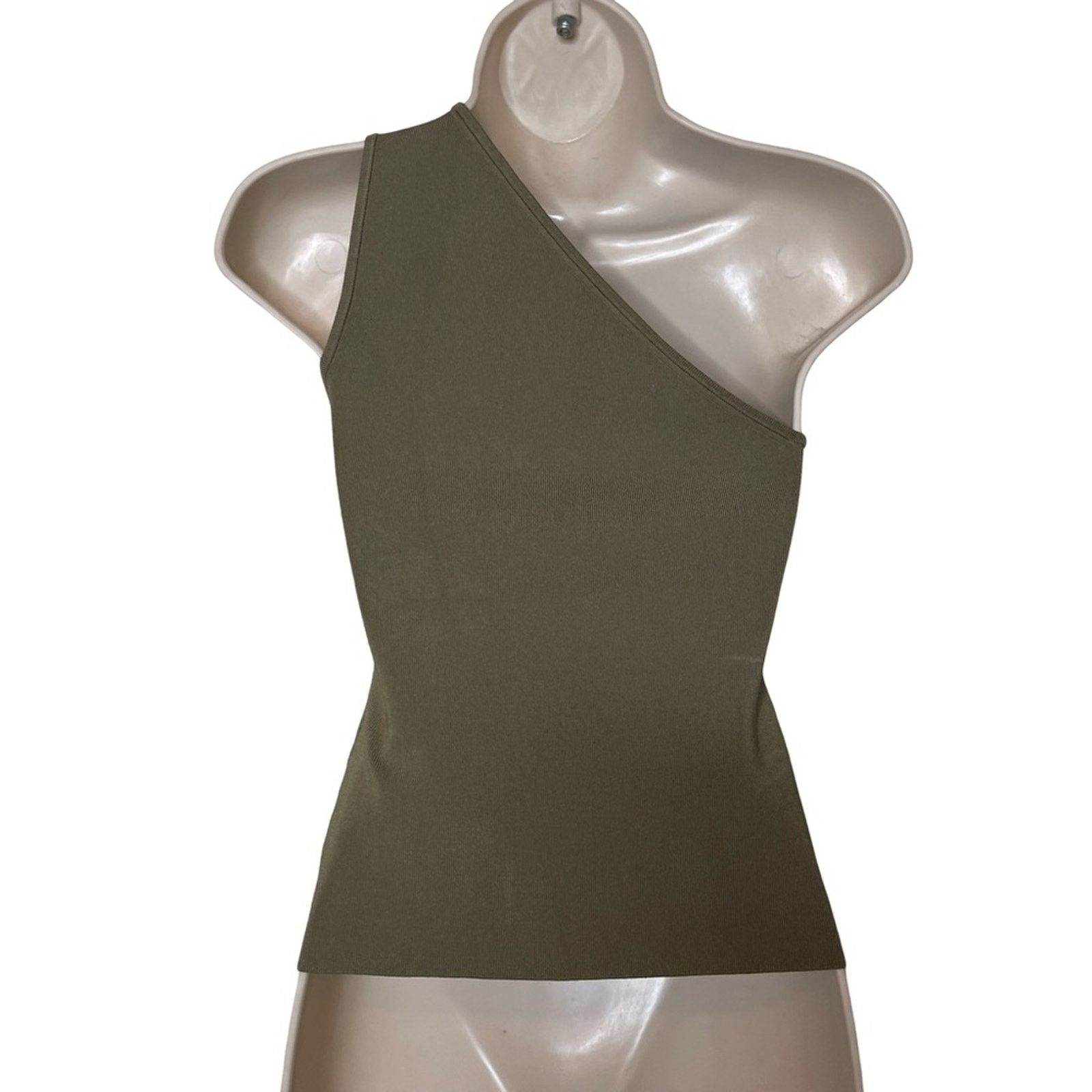 Ramy Brook Ramy Brook one shoulder knitted ribbed crop top sz XS Size L / US 10 / IT 46 - 2 Thumbnail