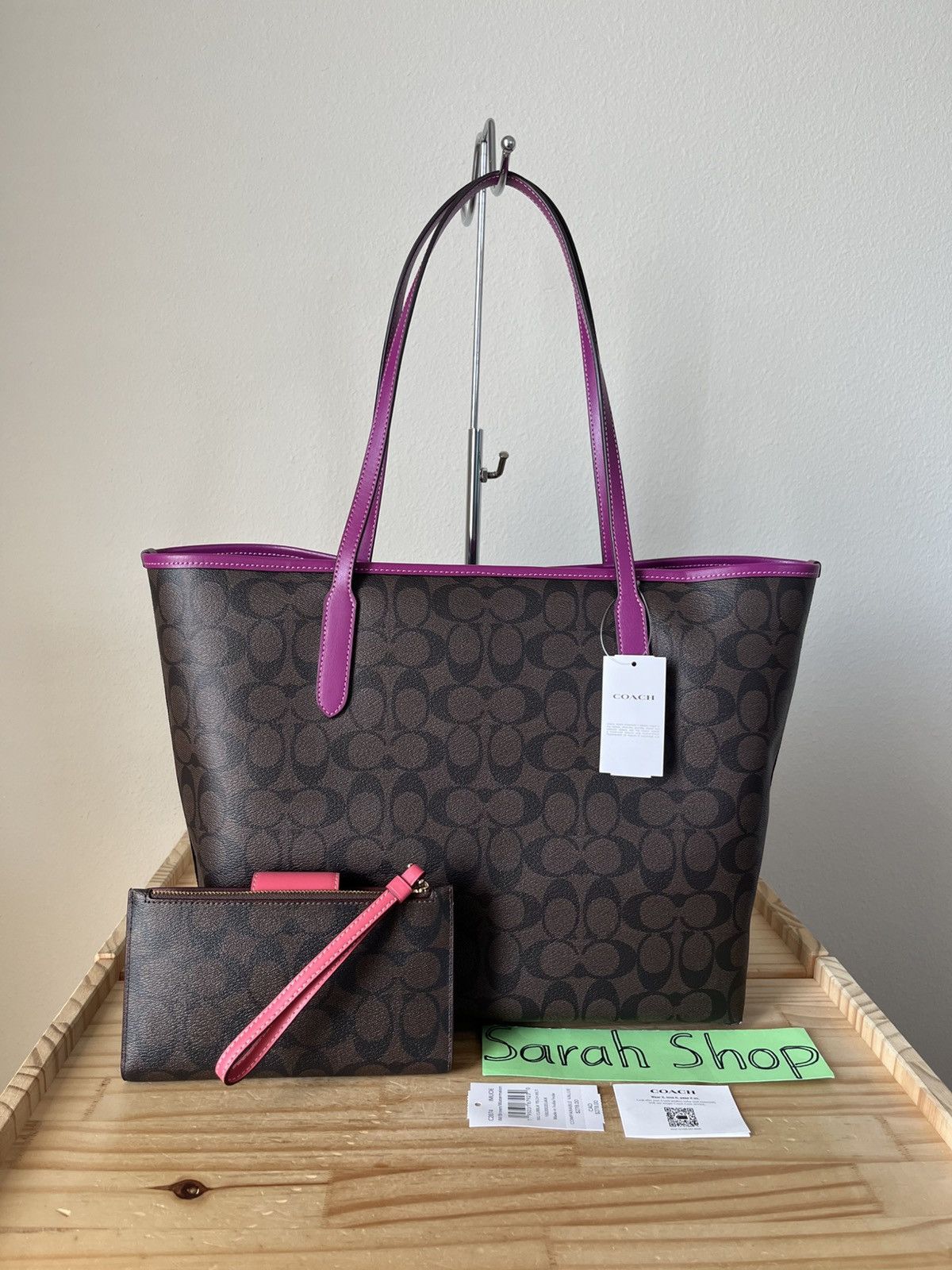 Coach Coach Signature City Tote Set Size ONE SIZE - 2 Thumbnail