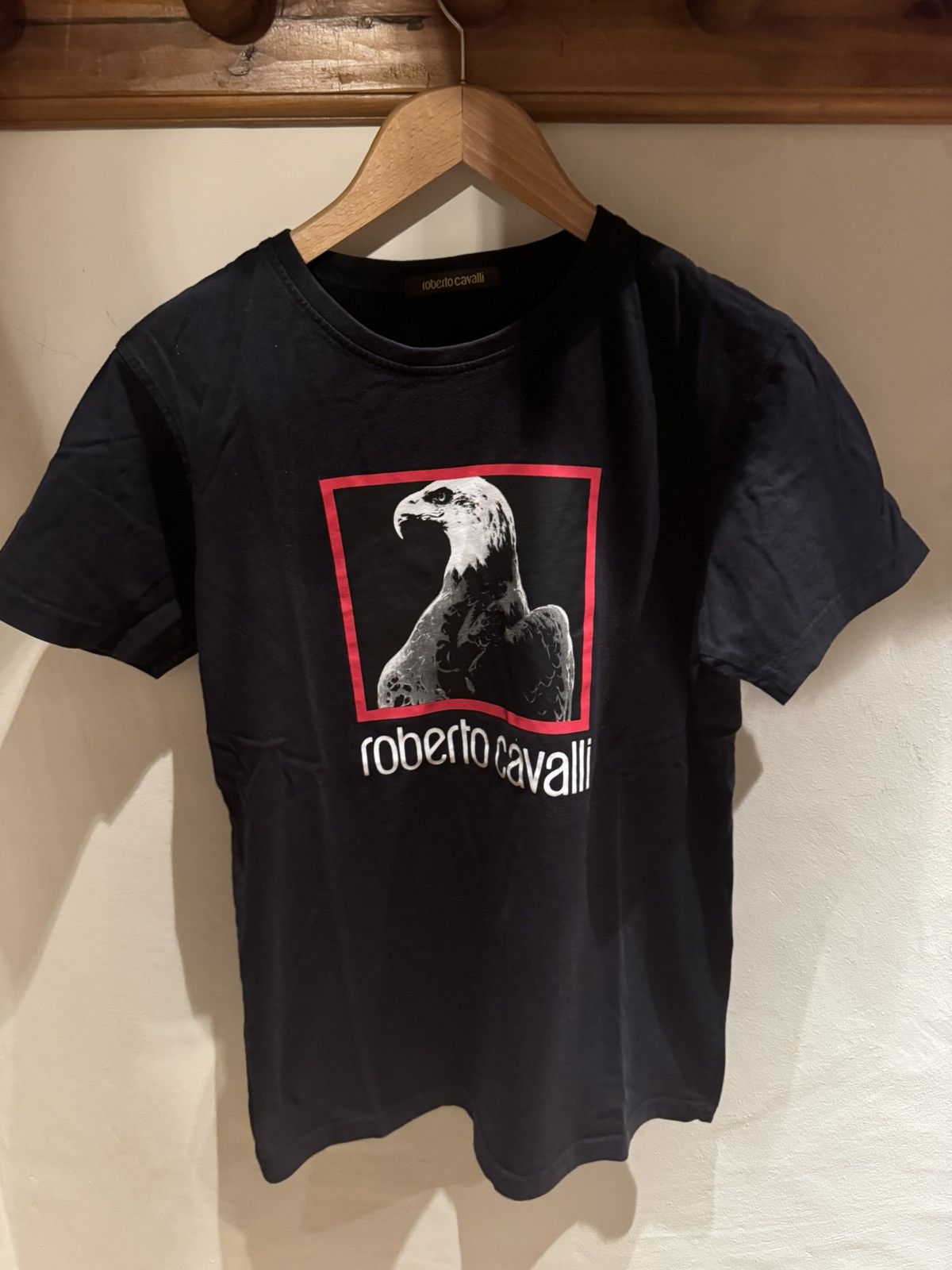 Roberto Cavalli Roberto Cavalli Eagle T-Shirt Size US L / EU 52-54 / 3 - 1 Thumbnail
