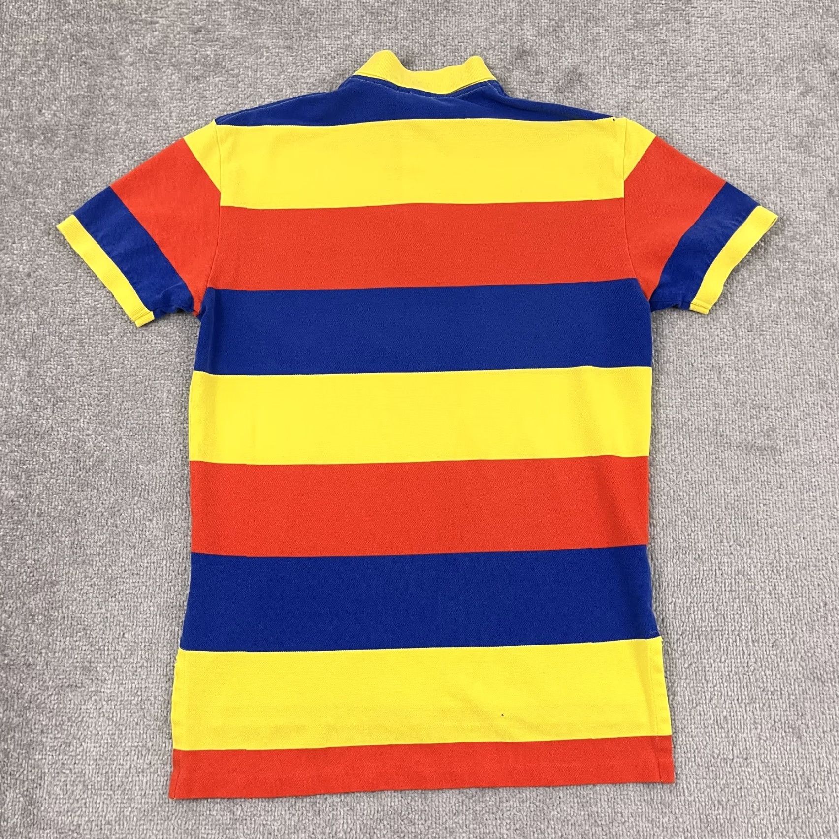 Polo Ralph Lauren Polo Ralph Lauren Striped Polo Shirt Mens Small Multicolor Cotton Casual Activewear Preppy Size US S / EU 44-46 / 1 - 6 Thumbnail