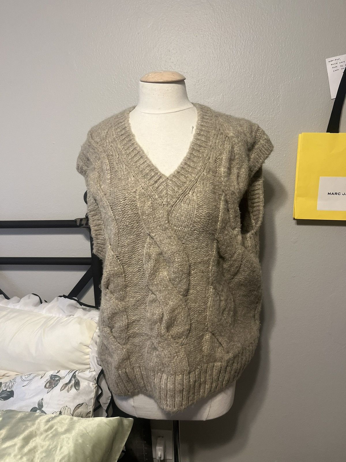 We11done Wool Sweater Vest