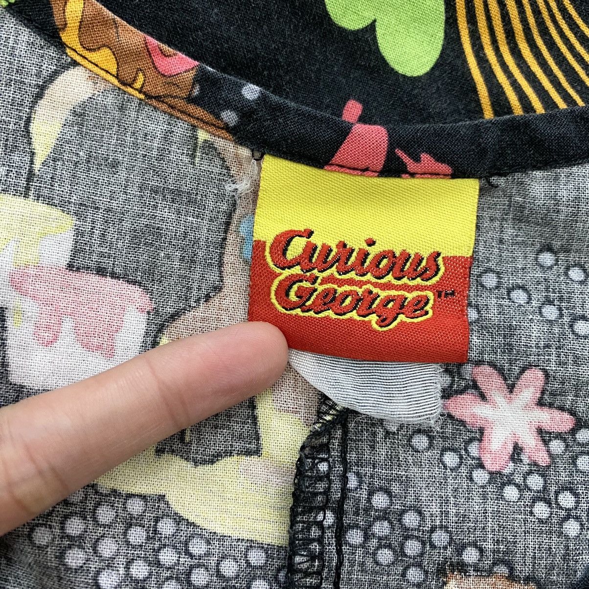 Vintage Vintage 90s CURIOUS GEORGE Painting The Town Overprint Size US XL / EU 56 / 4 - 5 Thumbnail
