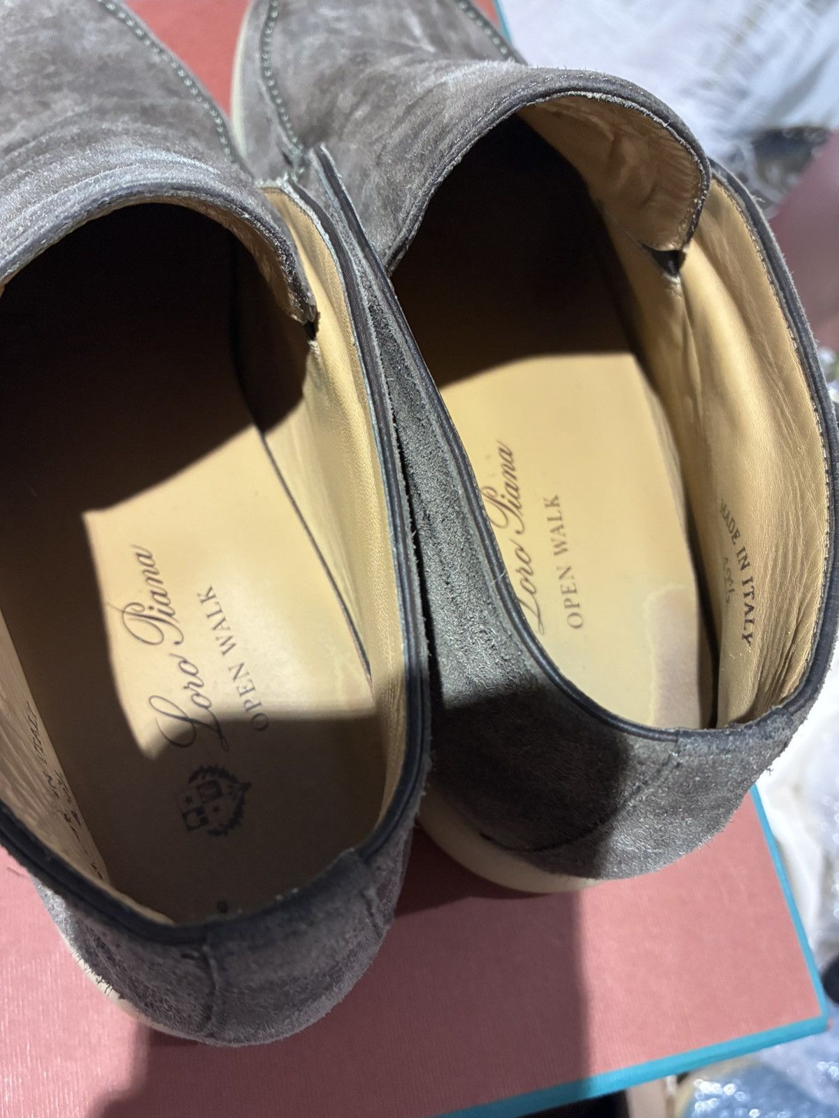 Loro Piana Loro piana grey open walk uk 8.5 eu 42.5 Size US 9.5 / EU 42-43 - 2 Thumbnail