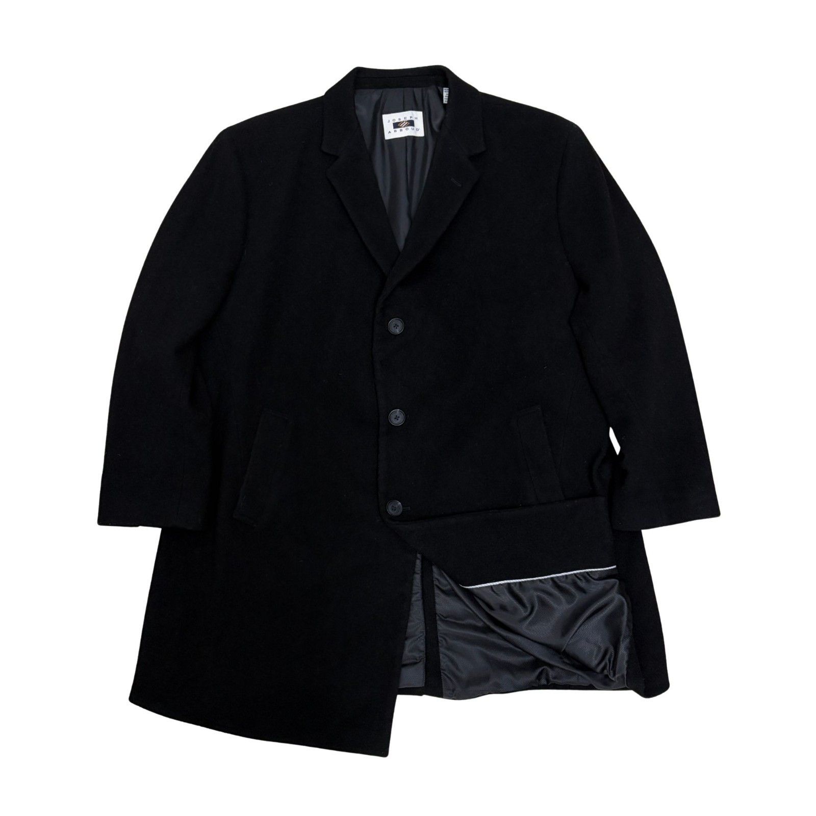 Joseph Abboud Joseph Abboud Wool Cashmere Pea Coat Long Trench Jacket 2XL Size US XXL / EU 58 / 5 - 1 Thumbnail