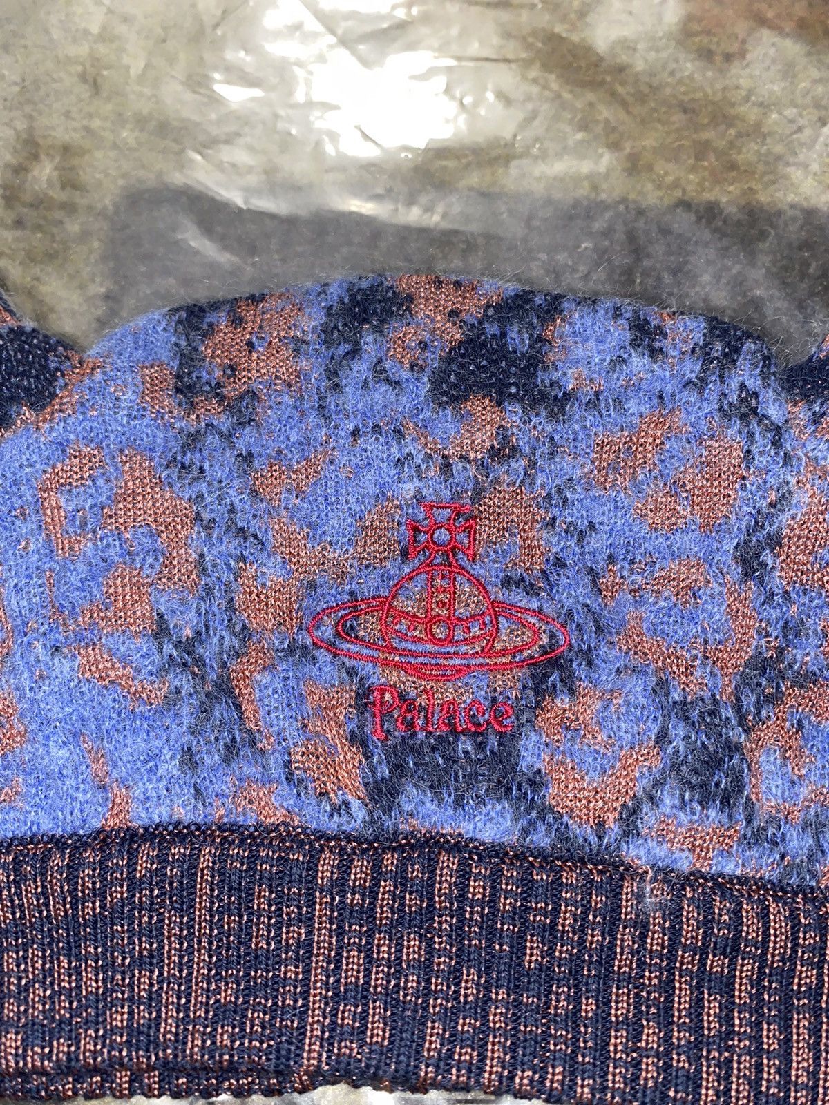Palace x Vivienne Westwood Jersey Beanie Black - FW24 - US