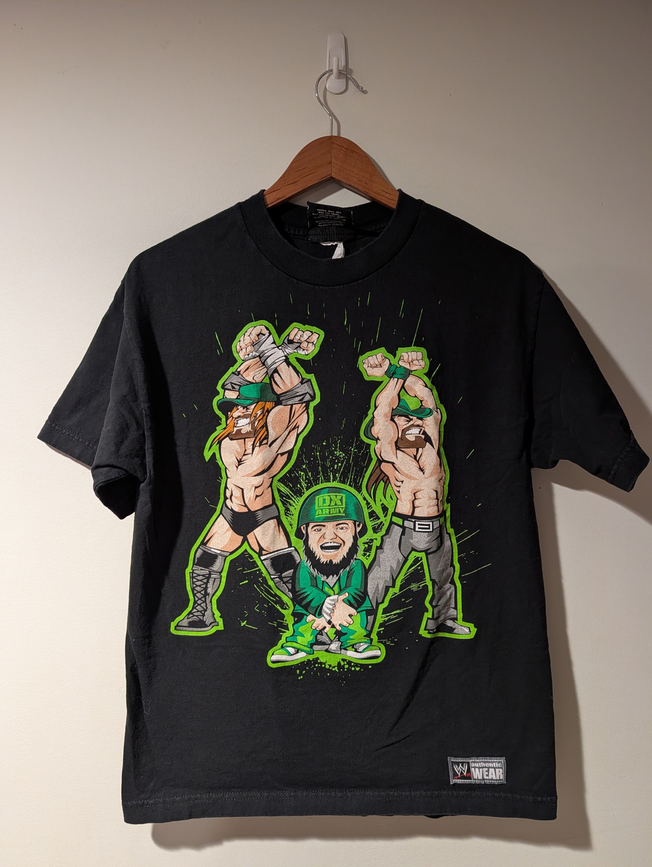 WWE WWE Authentic DX Army Shirt D-Generation X HHH Shawn Michael Size US M / EU 48-50 / 2 - 1 Thumbnail