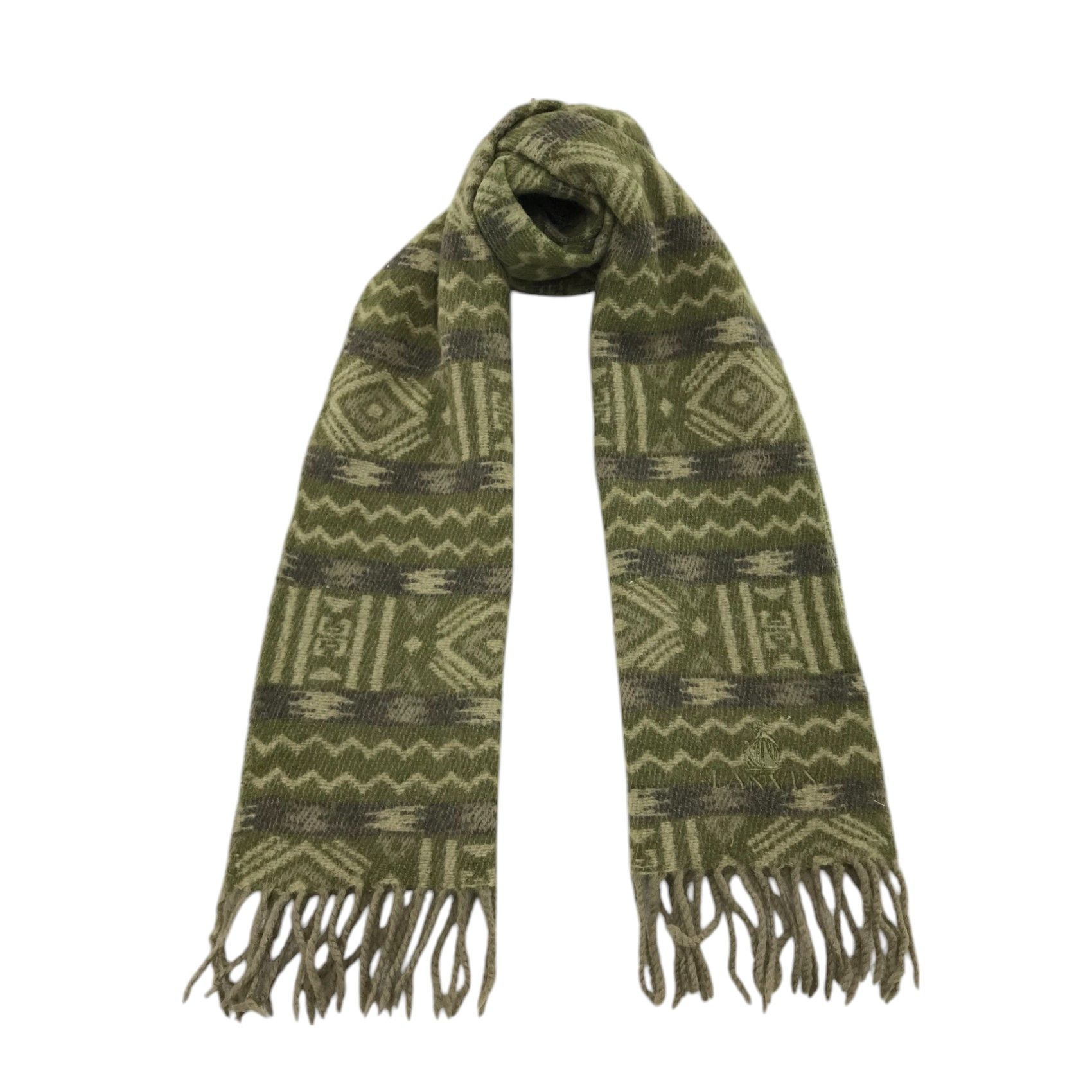 Lanvin × Vintage Lanvin Scarf / Muffler / Neckwear - WW1202 Size ONE SIZE - 1 Thumbnail