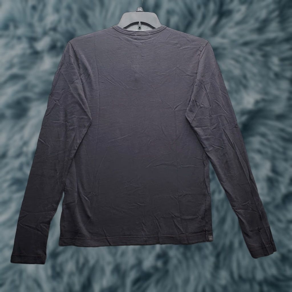 Vintage Malibu Mens Henley Shirt: S Black Long Sleeve Side Slit Popover Shirt Mens Size S Black Malibu Henley Shirt Size US S / EU 44-46 / 1 - 1 Thumbnail