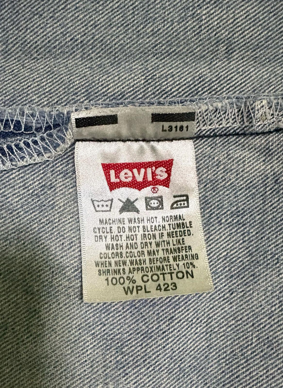 Levi's × Levi's Vintage Clothing Levis 501 Distressed Denim Pant Size US 32 / EU 48 - 18 Thumbnail