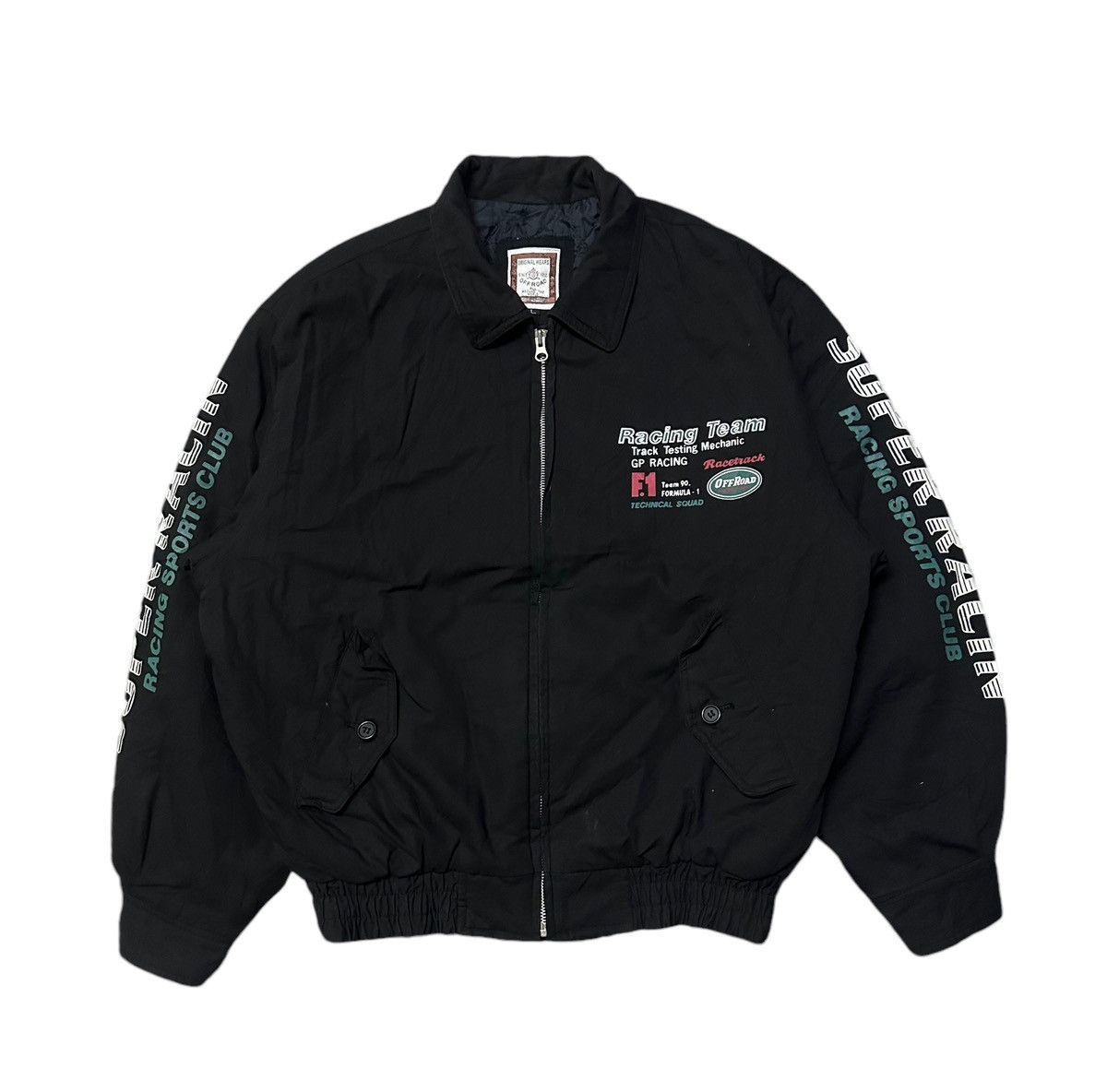 Japanese Brand Offroad f1 racing team track bomber jacket Size US L / EU 52-54 / 3 - 2 Thumbnail