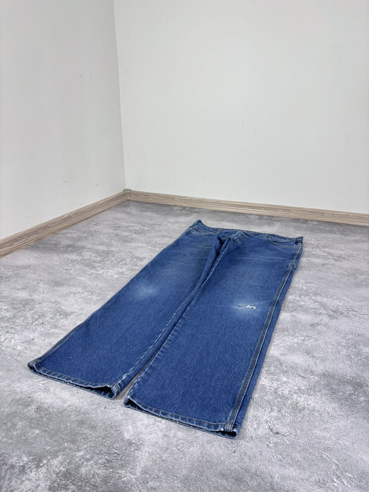 Dickies Dickies Men’s Carpenter Denim Jeans Flex Relaxed Straight Size US 38 / EU 54 - 11 Thumbnail