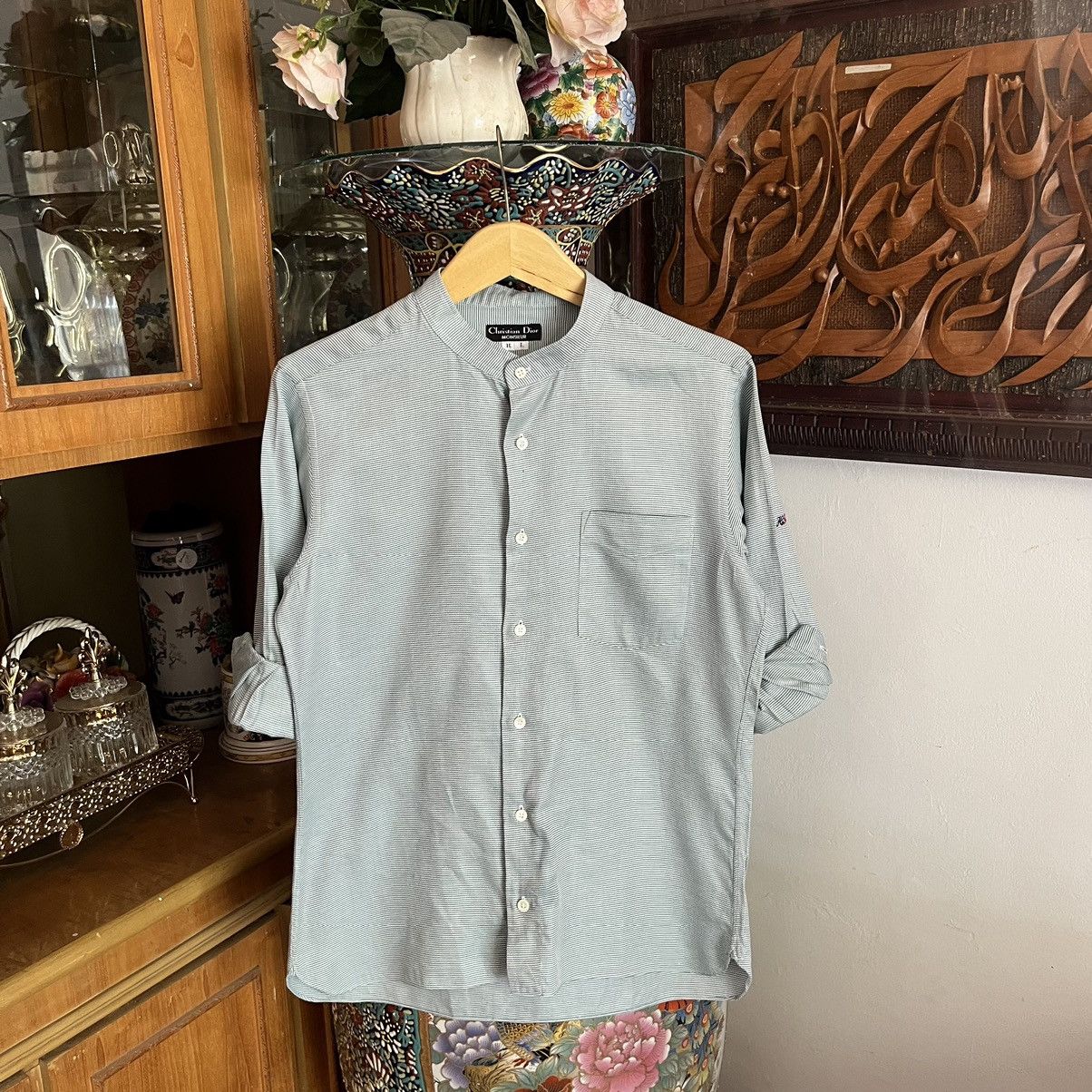 Dior Hedi Slimane - Christian Dior Monsieur Sanghai Shirt Size US L / EU 52-54 / 3 - 1 Thumbnail