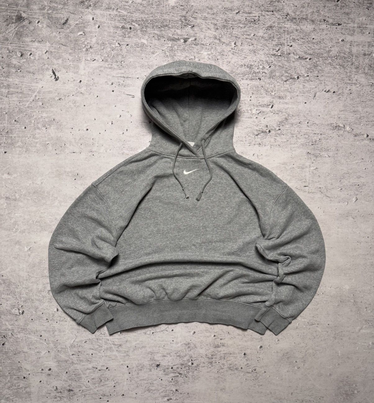 Nike × Vintage NIKE VINTAGE CENTER LOGO OVERSIZE BOXY HOODIE Size US M / EU 48-50 / 2 - 1 Thumbnail