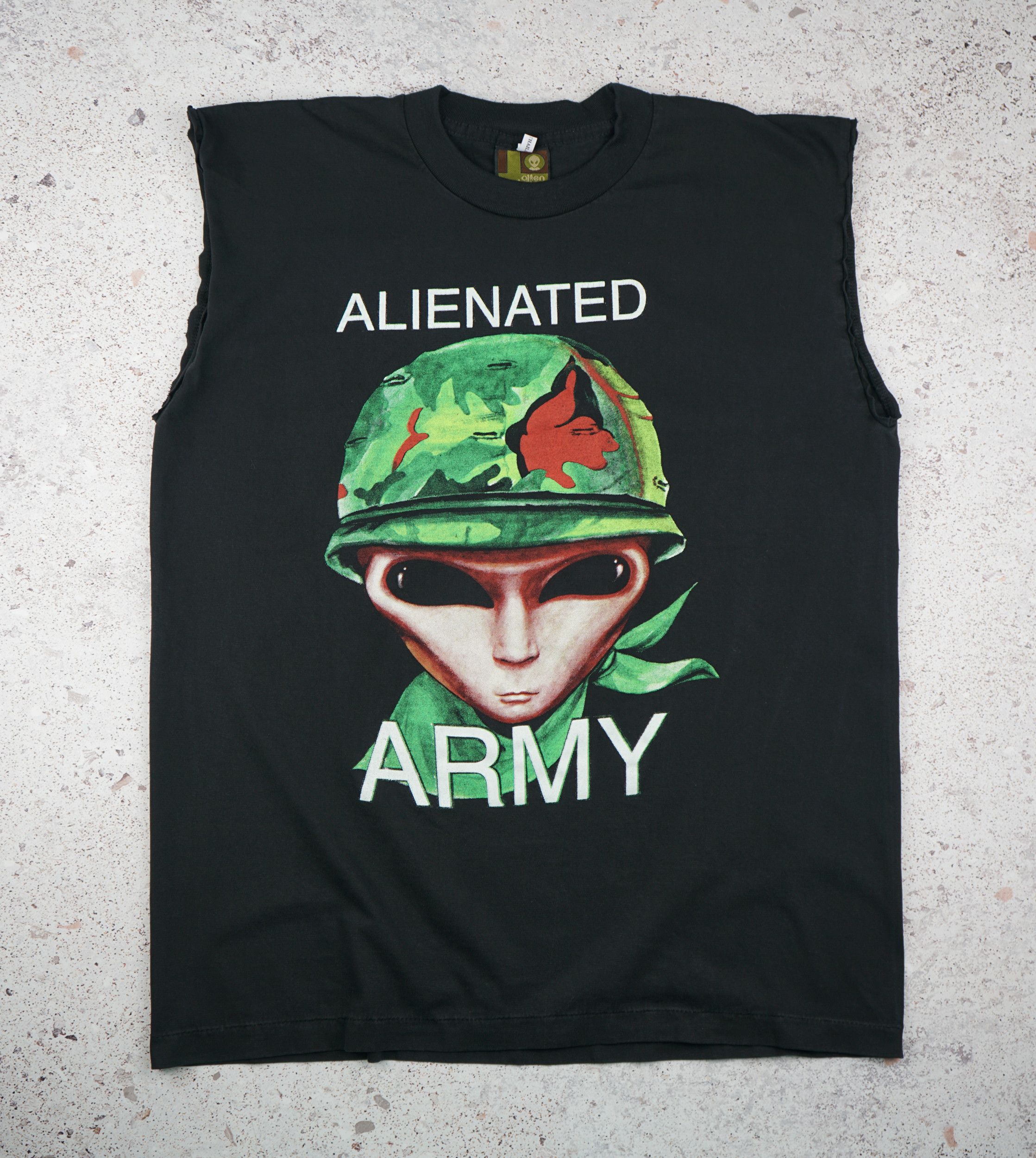 Vintage Alien Workshop T-Shirt Alienated Army