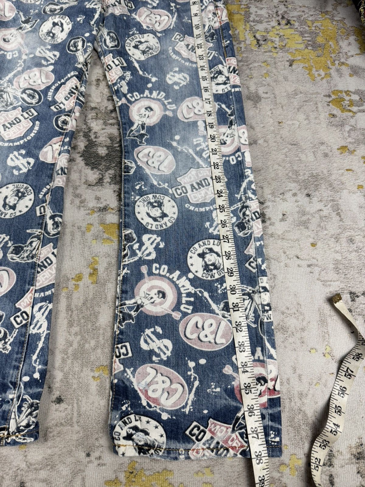 Japanese Brand Y2k Vintage Co&Lu Hysteric Glamour Remake Style Size US 28 / EU 44 - 7 Thumbnail