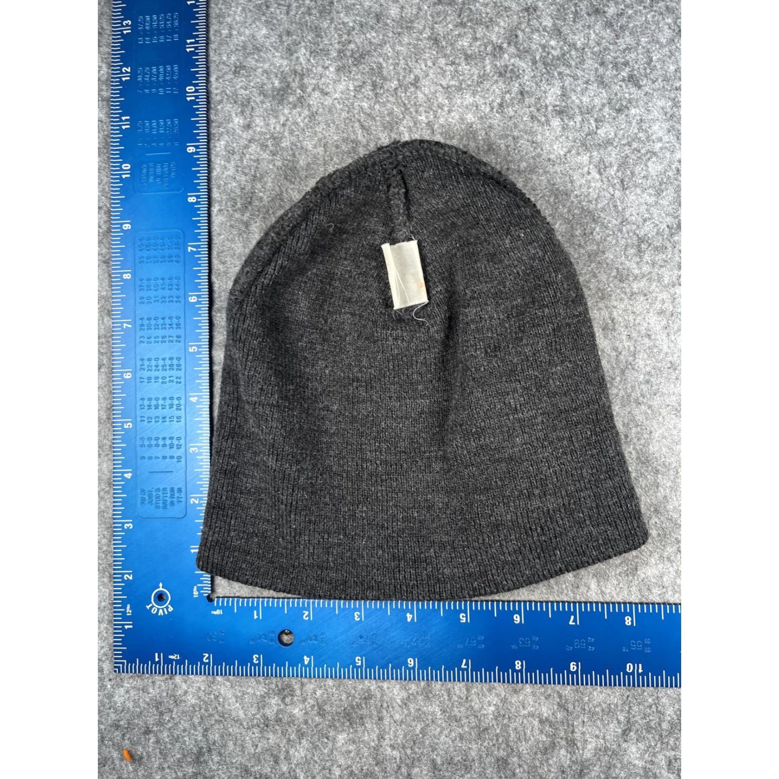 Vintage Green RX+ Hat Beanie Mens One Size Gray Knit Logo Stretch Casual Winter Size ONE SIZE - 6 Thumbnail