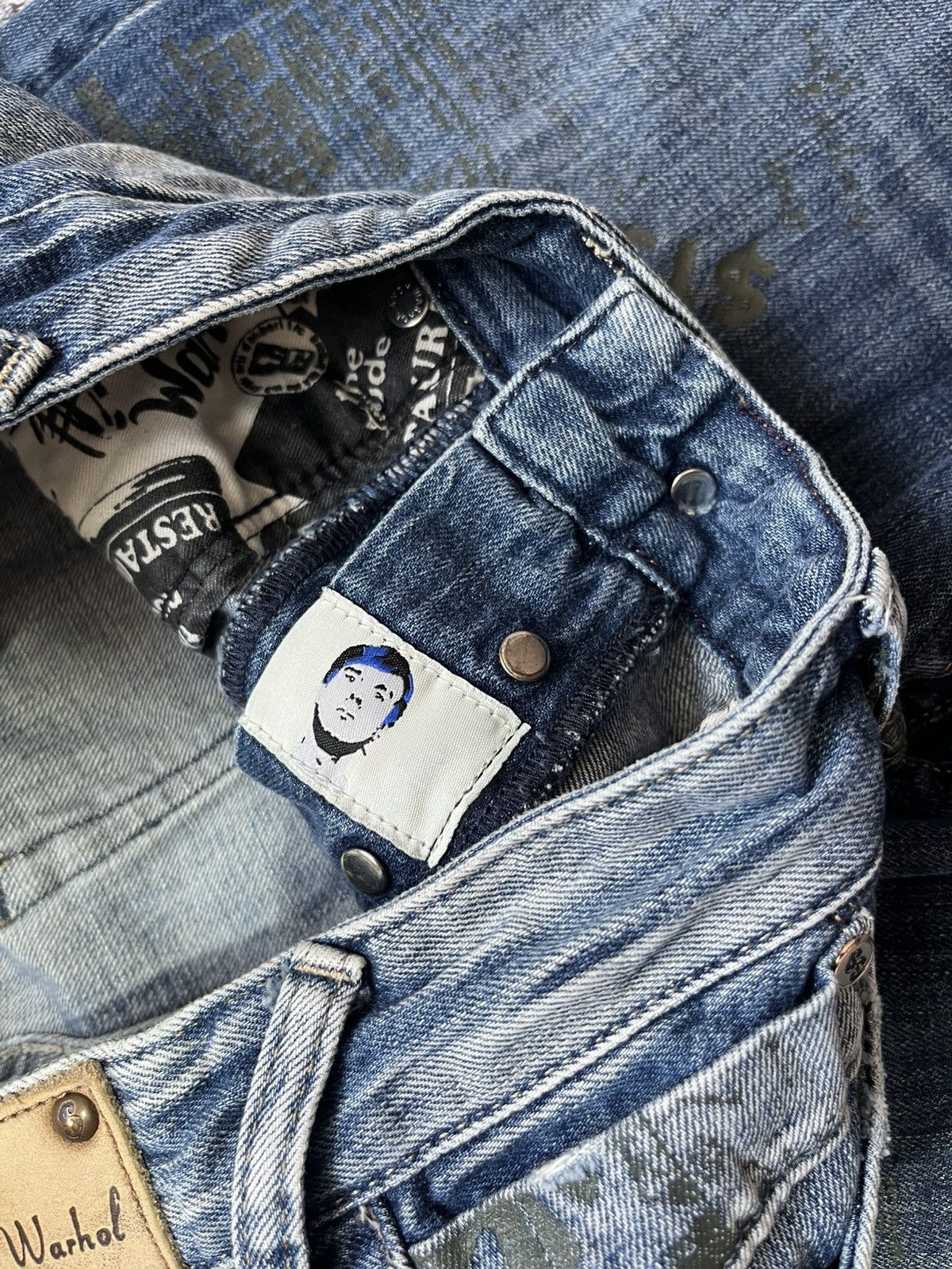 Andy Warhol × Vintage Andy Warhol jeans vintage Size US 32 / EU 48 - 8 Thumbnail