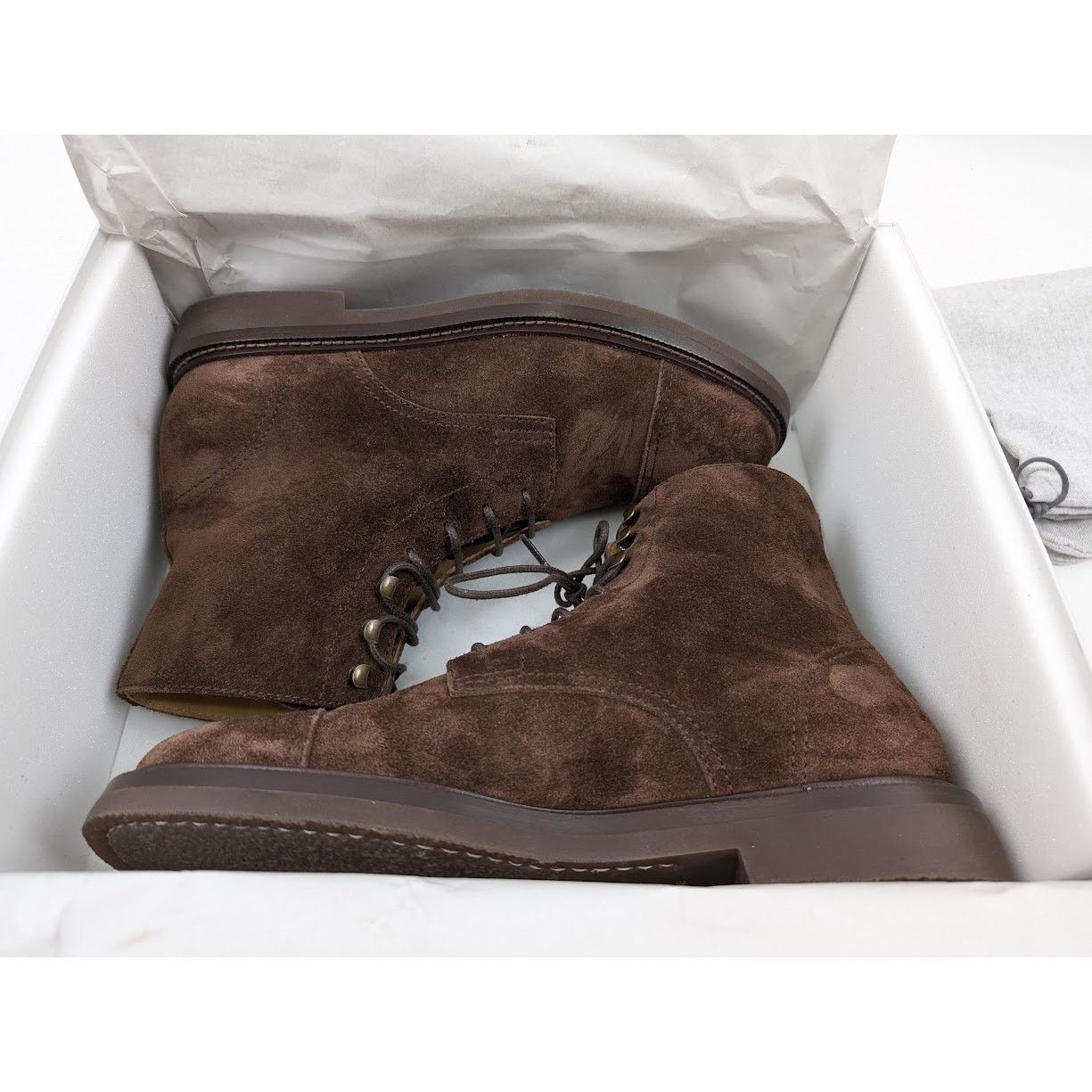 Brunello Cucinelli o1rshd1 Leather Boots in Brown Size US 8 / EU 41 - 19 Thumbnail