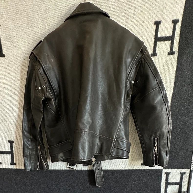 Balenciaga Balenciaga size 34 Classic leather jacket Size XS / US 0-2 / IT 36-38 - 2 Thumbnail