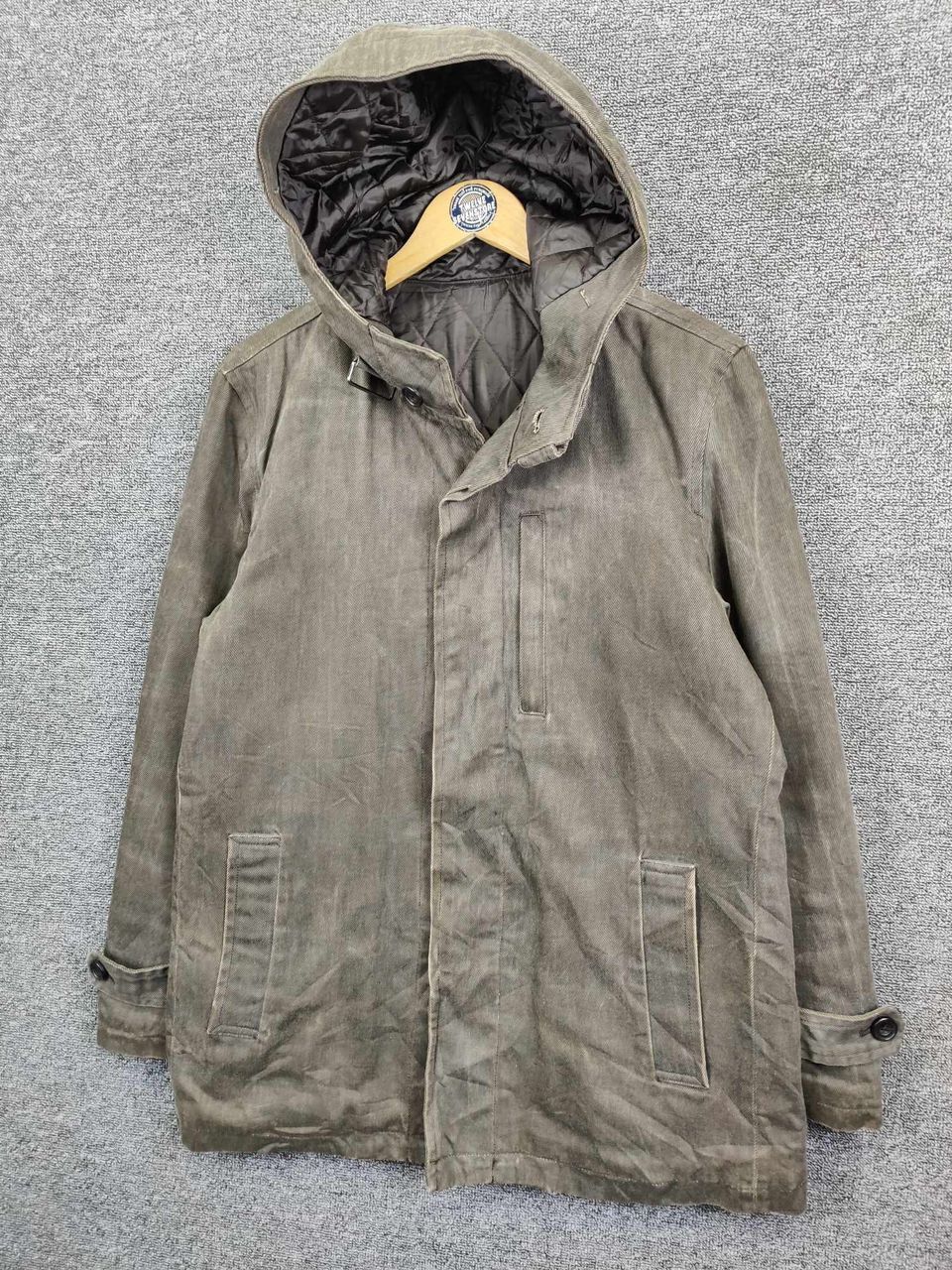 The Difference Vintage 90s The Difference Rupert Parka Hooded Jacket Size US M / EU 48-50 / 2 - 2 Thumbnail