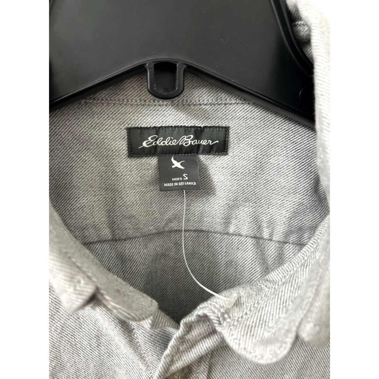Eddie Bauer VINTAGE Eddie Bauer Work Shirt Mens S Gray Cotton Twill Button-Down L/S Size US S / EU 44-46 / 1 - 5 Thumbnail
