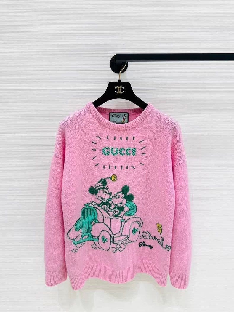 Pink Gucci Disney Sweater-2506