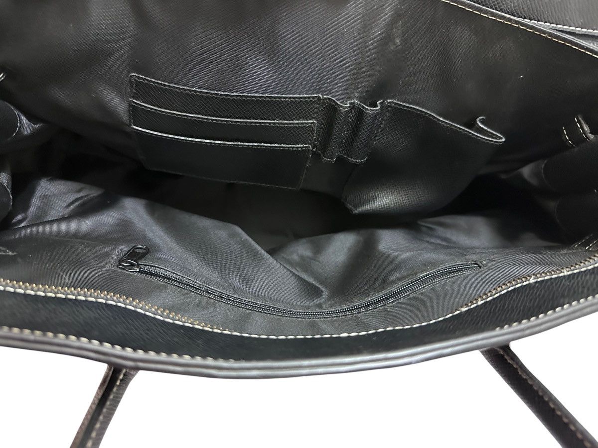 Genuine Leather RARE ‼️ Leather Black ‘Birkin’ Bag Size ONE SIZE - 7 Thumbnail