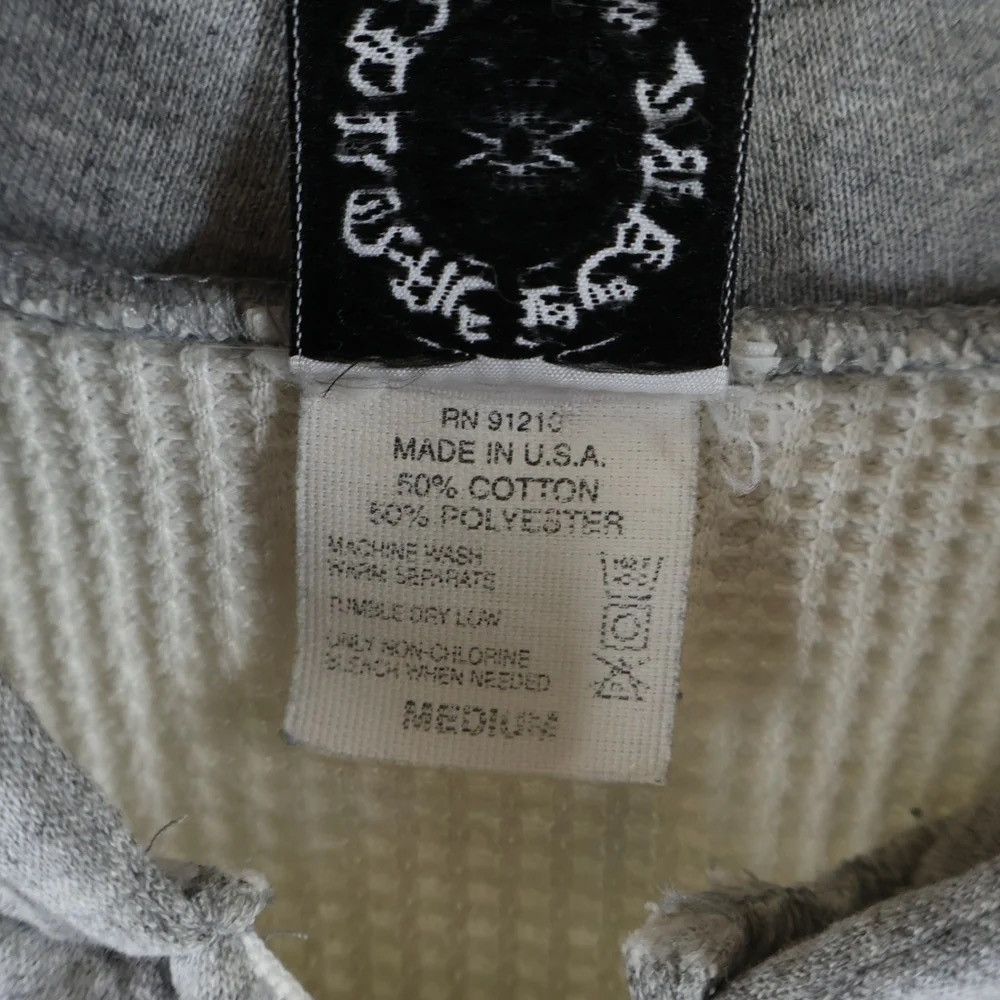 Chrome Hearts 90s Old Chrome Hearts Horseshoe Thermal Zip Hoodie size M Size US M / EU 48-50 / 2 - 8 Thumbnail